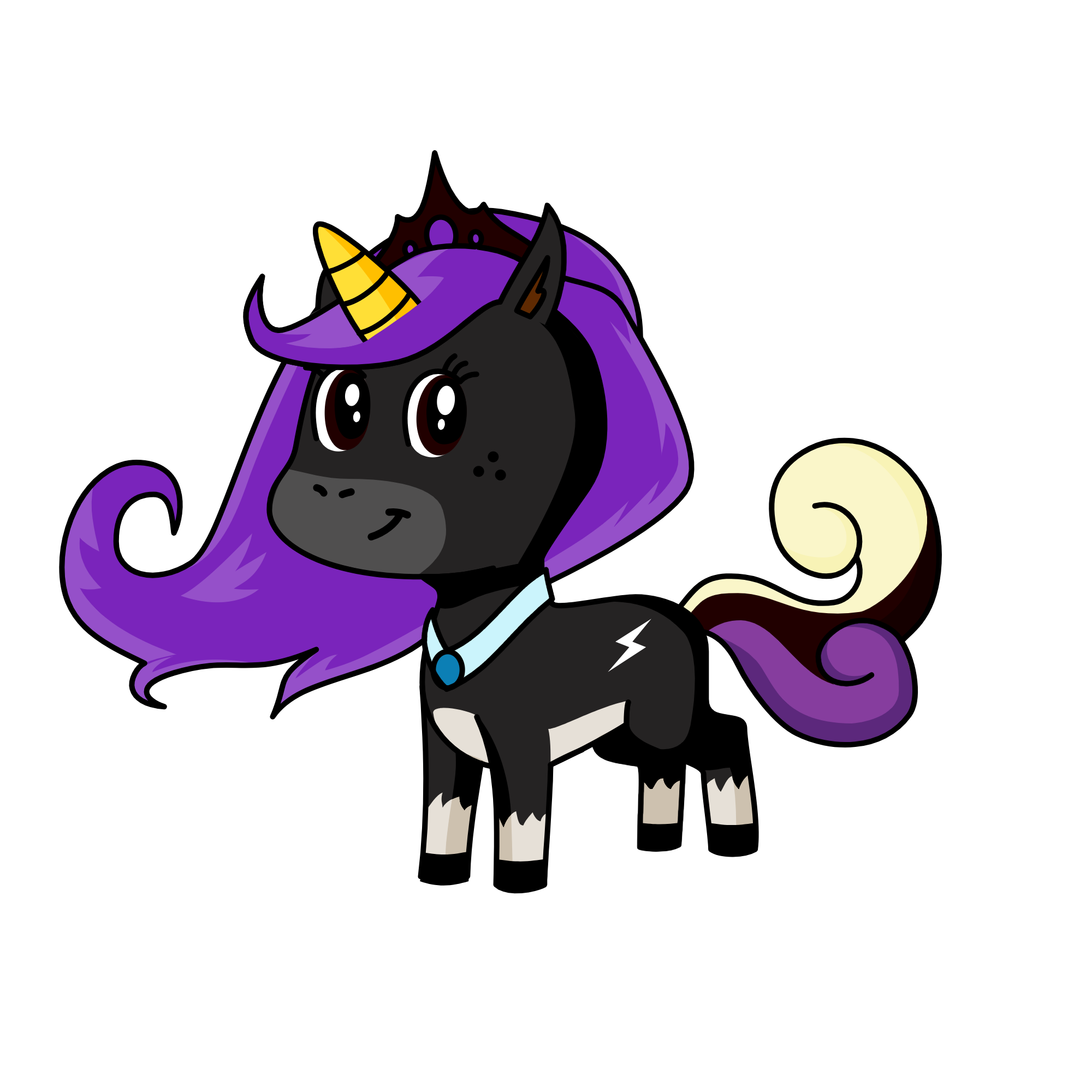 night, the unicorn