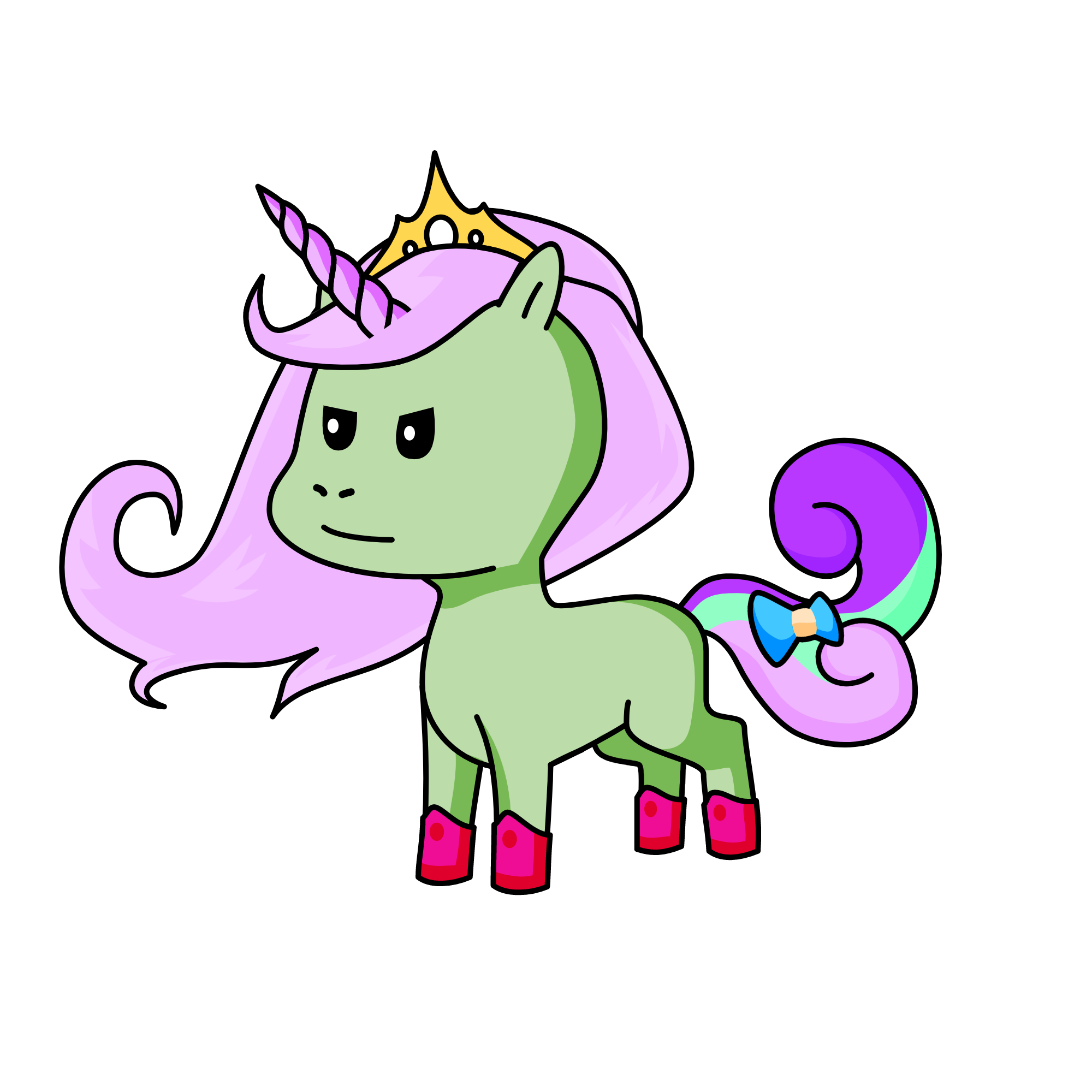 cristle, the unicorn