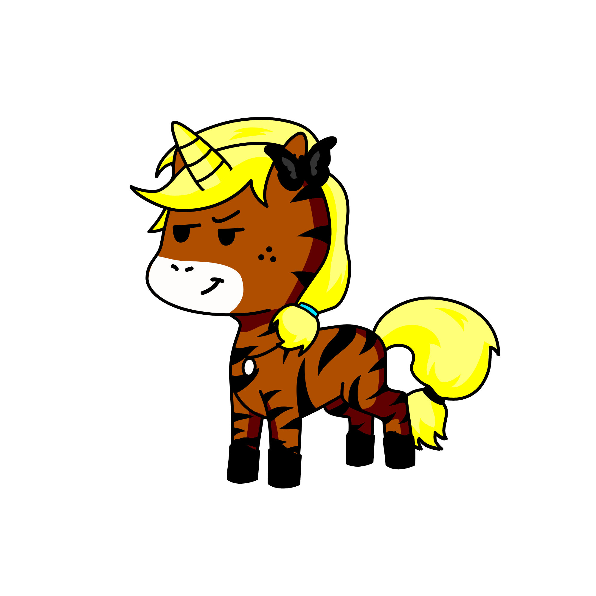 Hunter, the unicorn