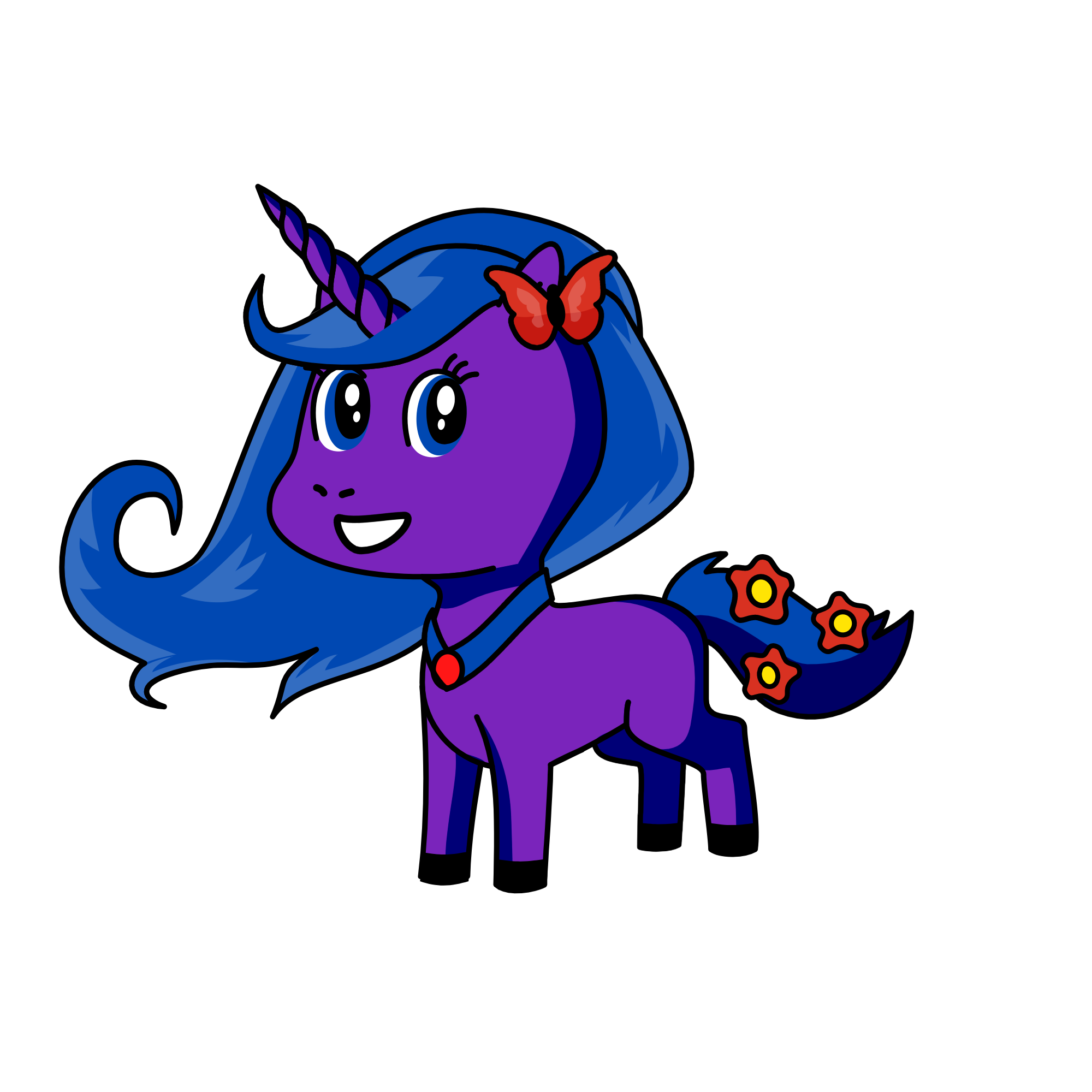 Nightuni, the unicorn