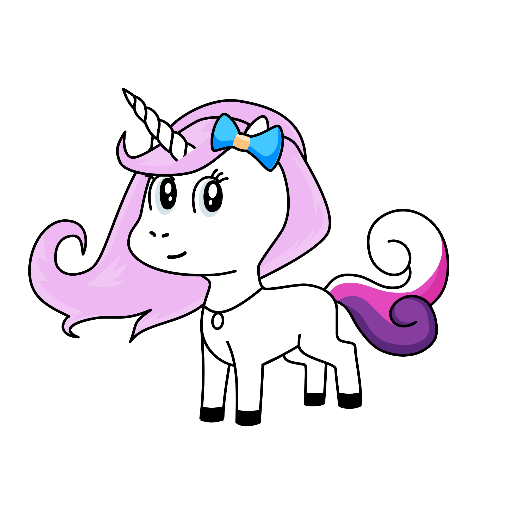 Misty, the unicorn