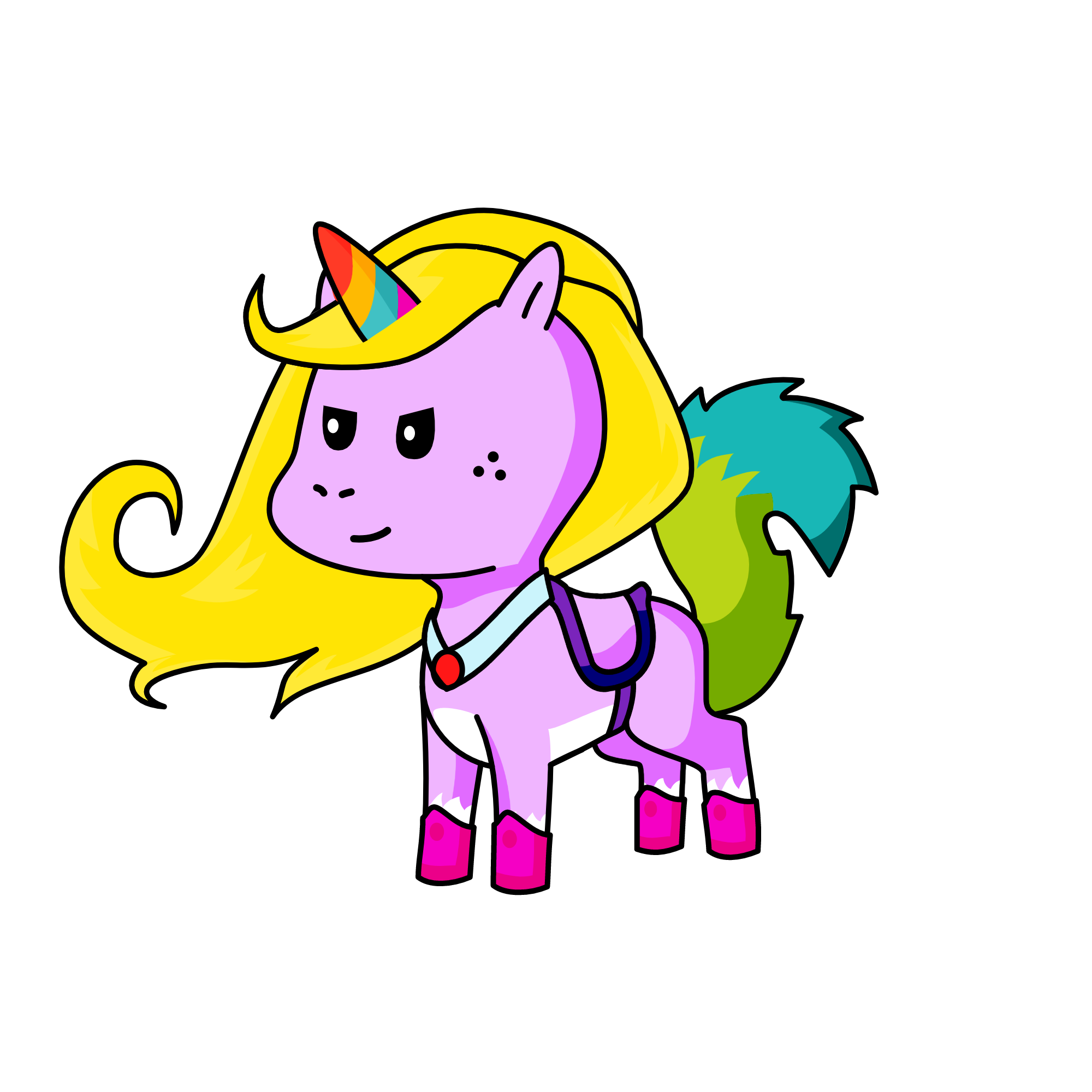 sdftgyhuj, the unicorn