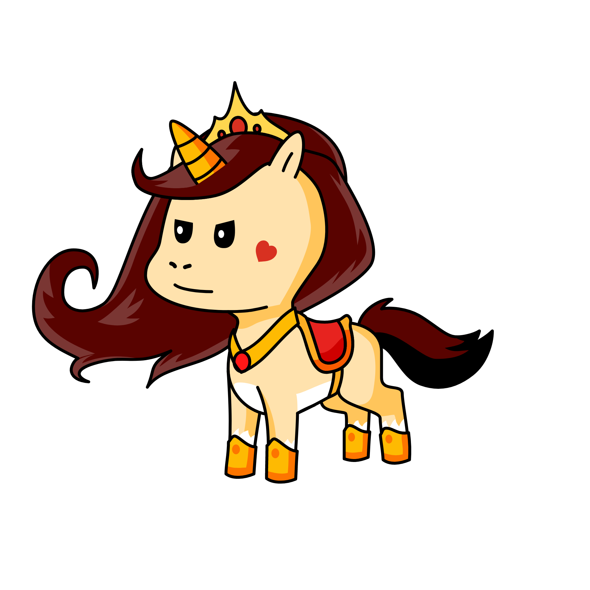 WONDERFUL UNICORN, the unicorn