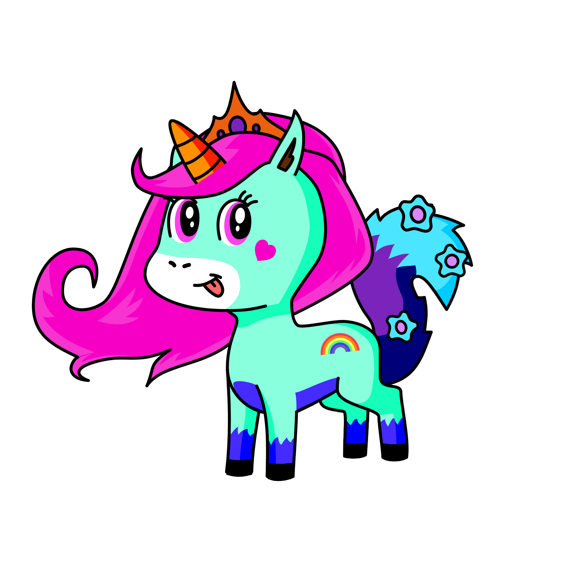 jj, the unicorn