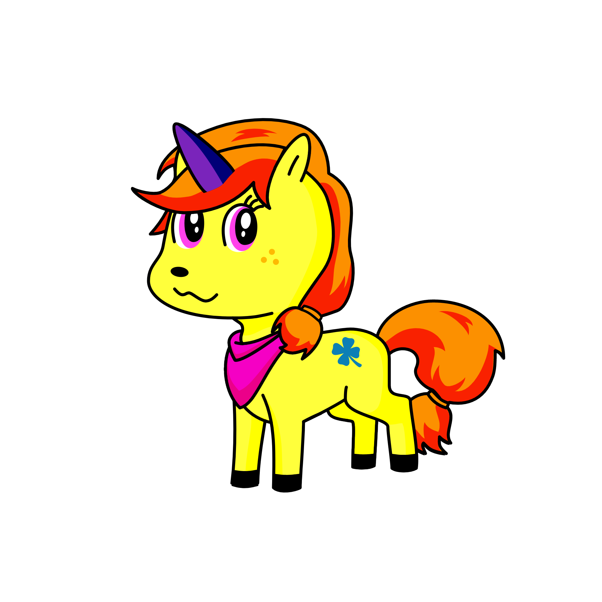 applejack, the unicorn