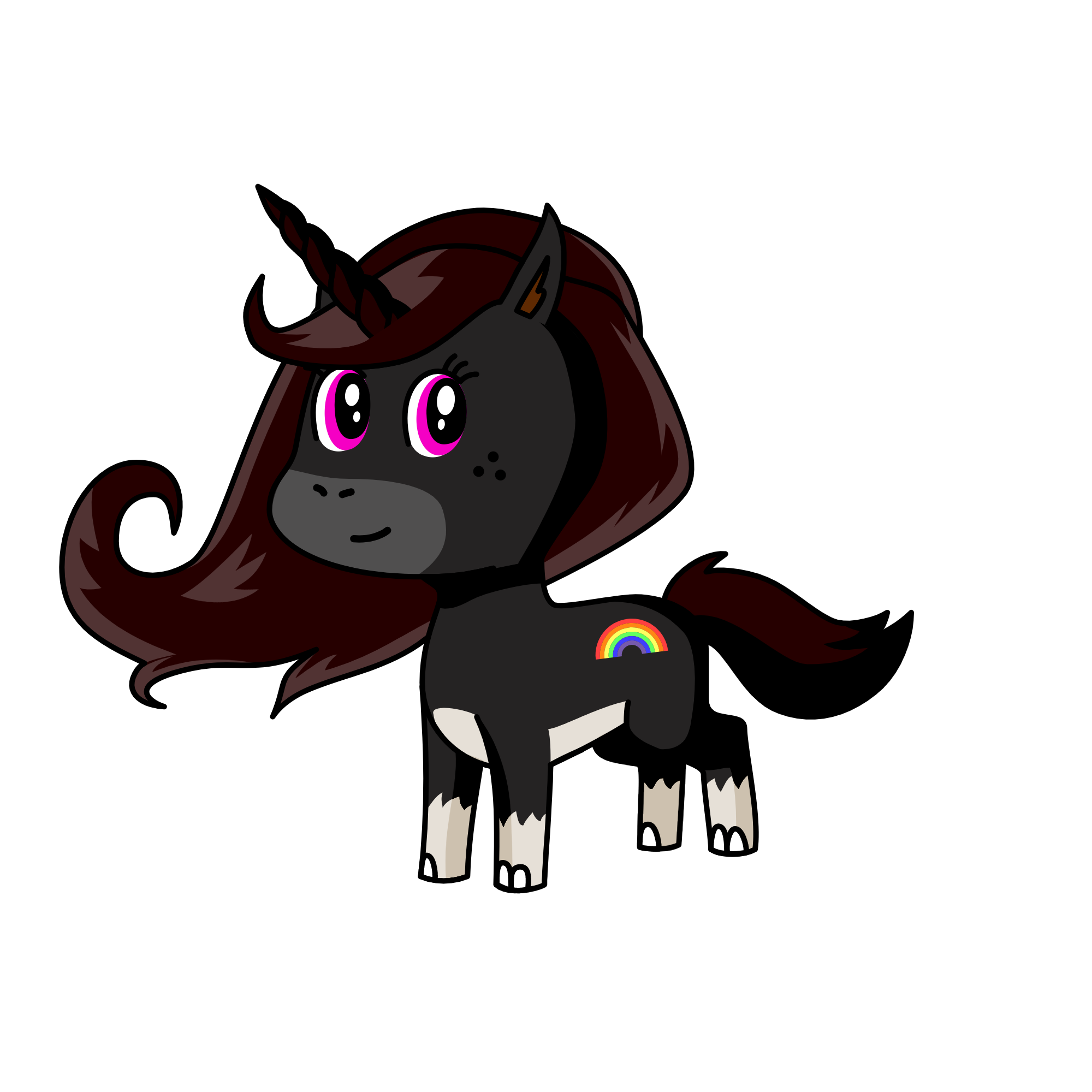 dark sky, the unicorn