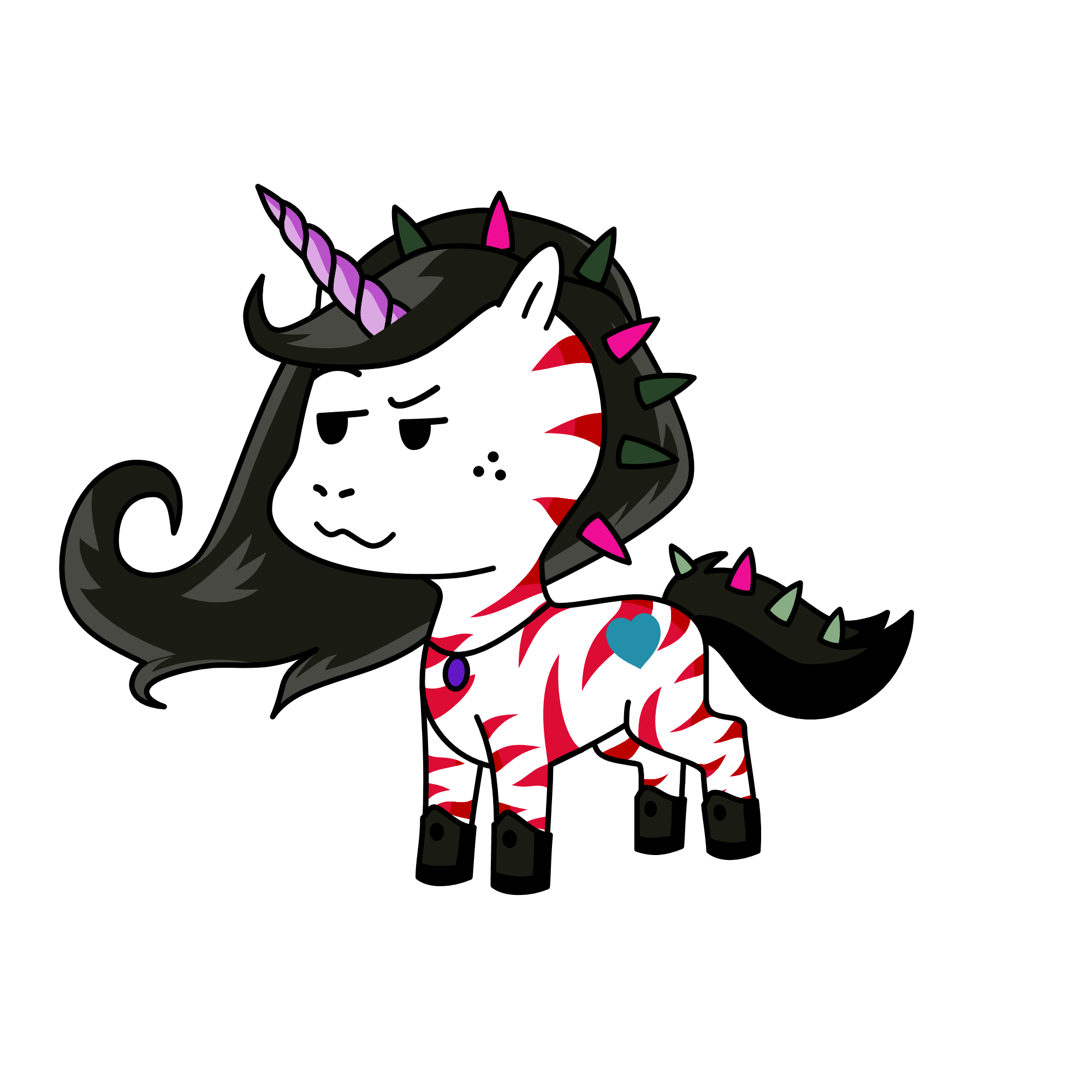 mia, the unicorn