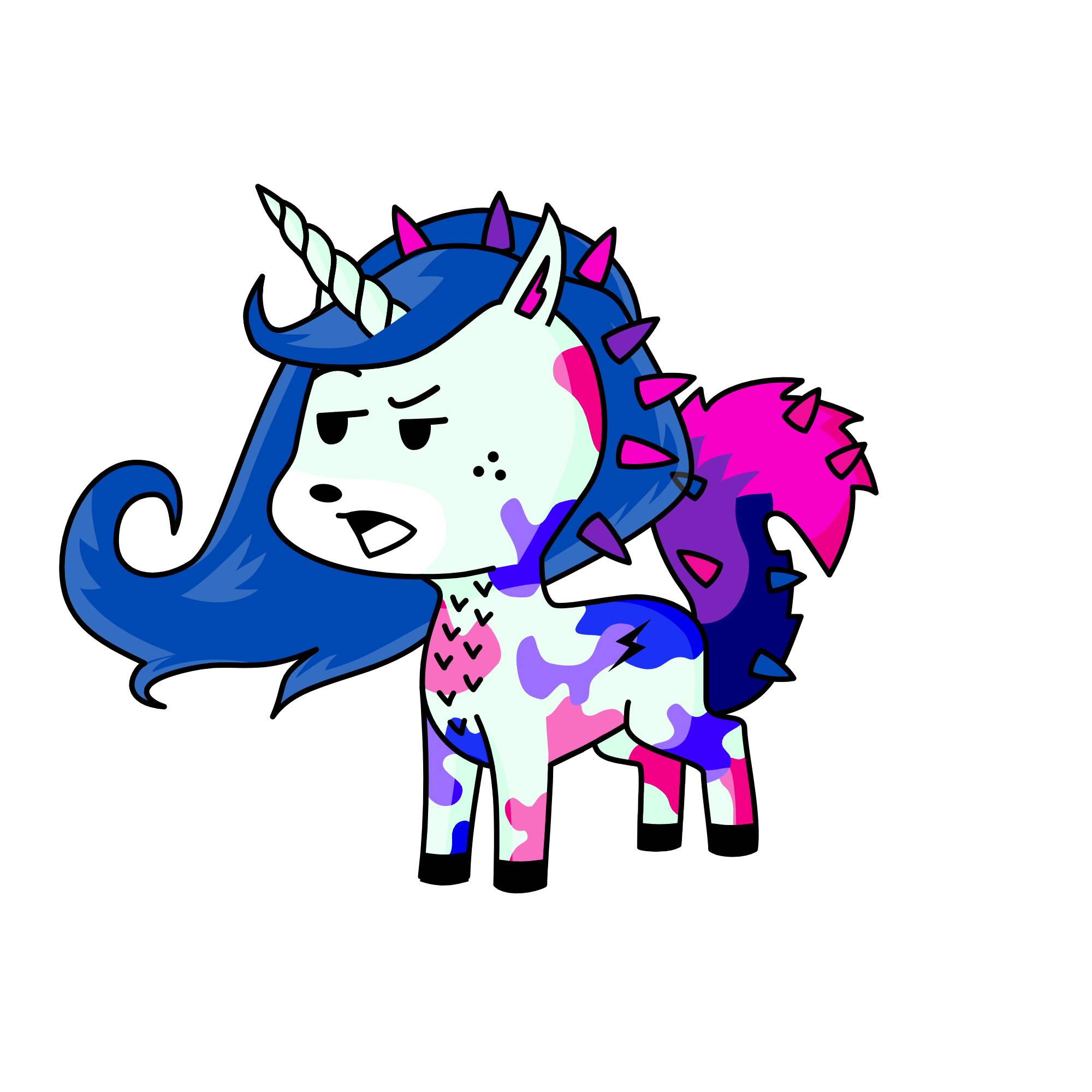 [she bi]  Cherry, the unicorn