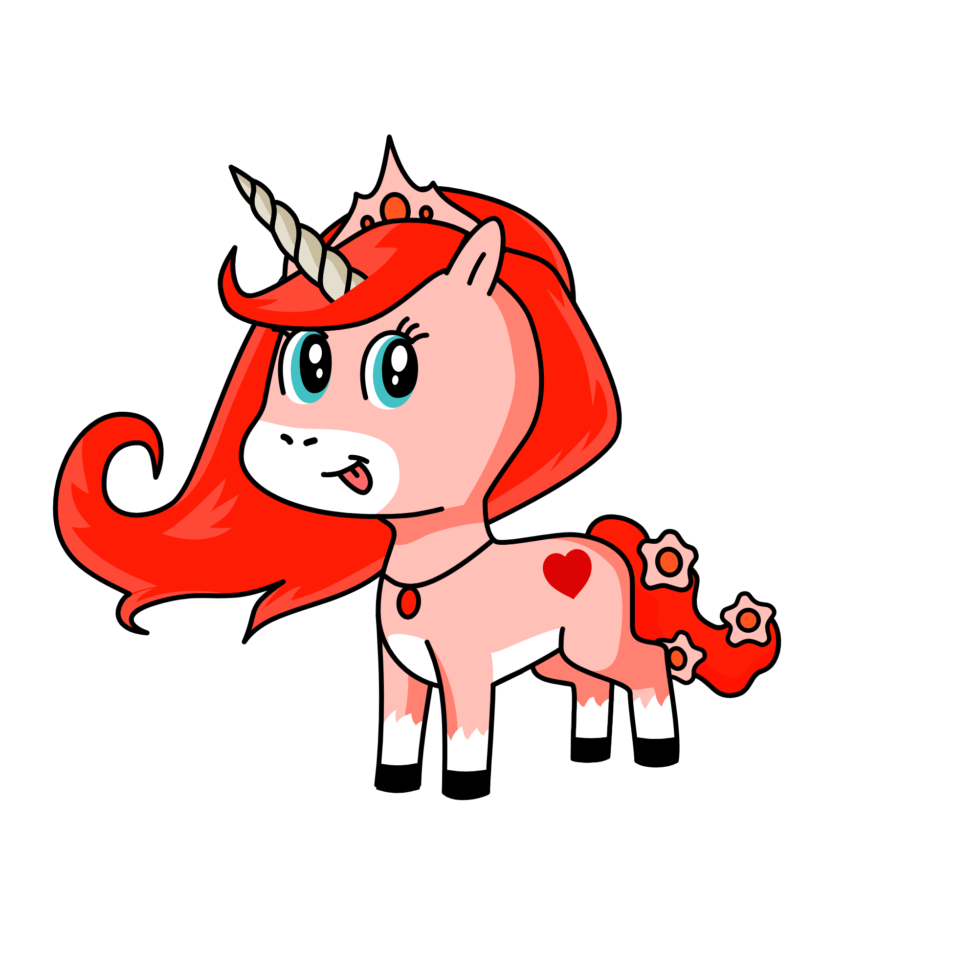 Cherry, the unicorn