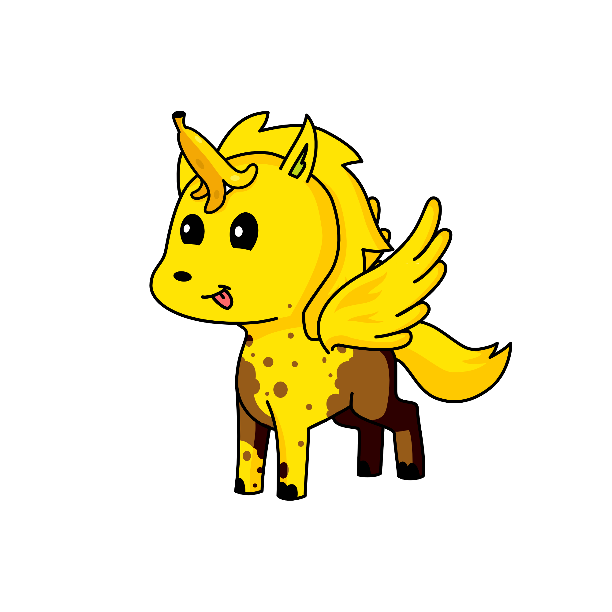 Banana, the unicorn