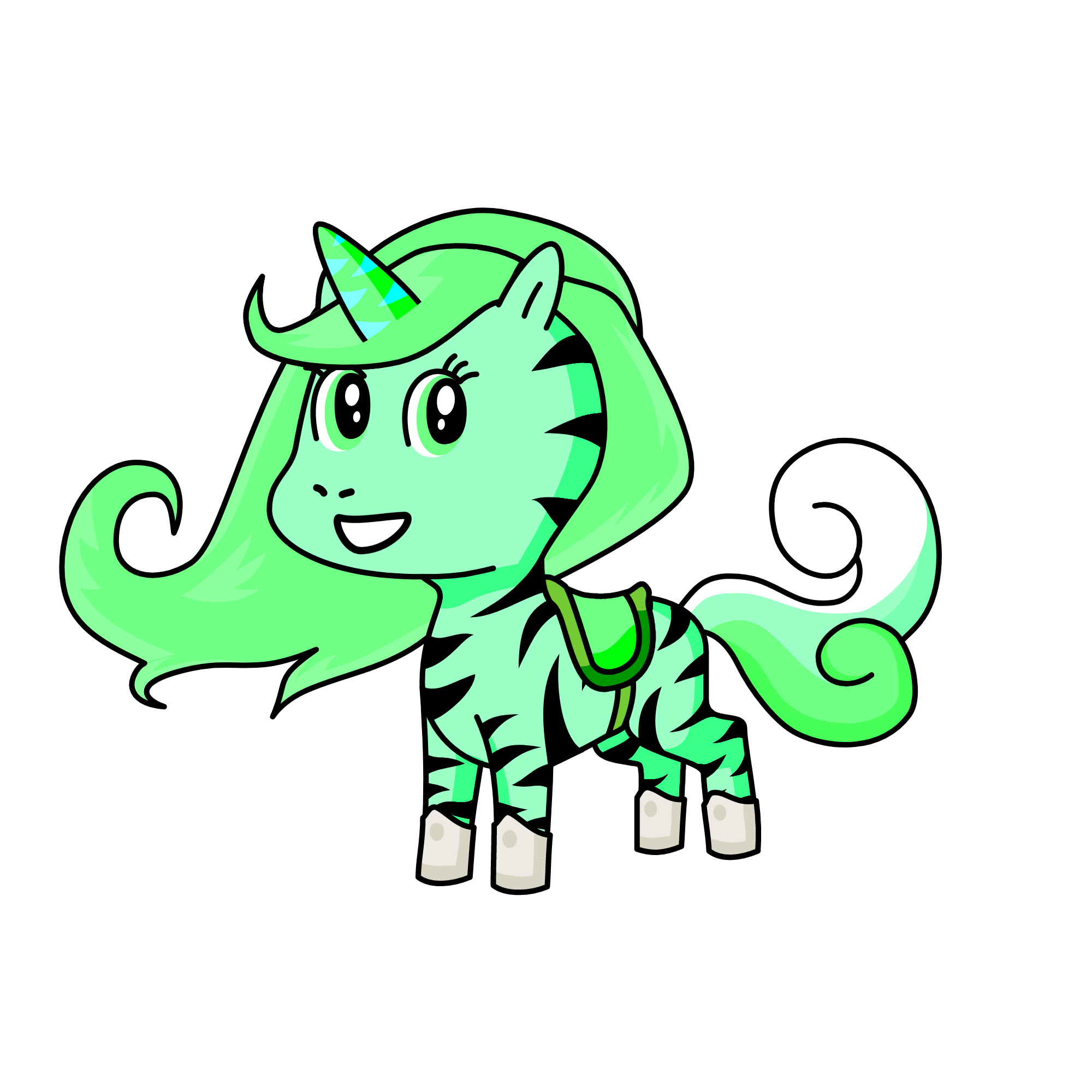 mint, the unicorn