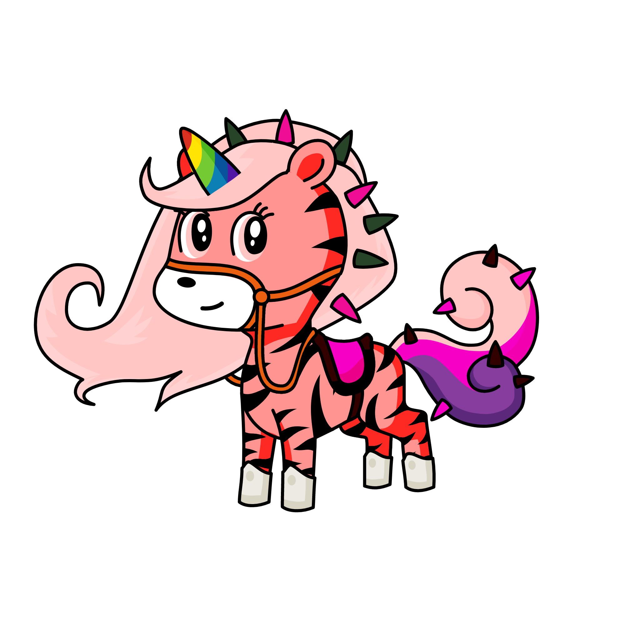 rock n roll corn, the unicorn