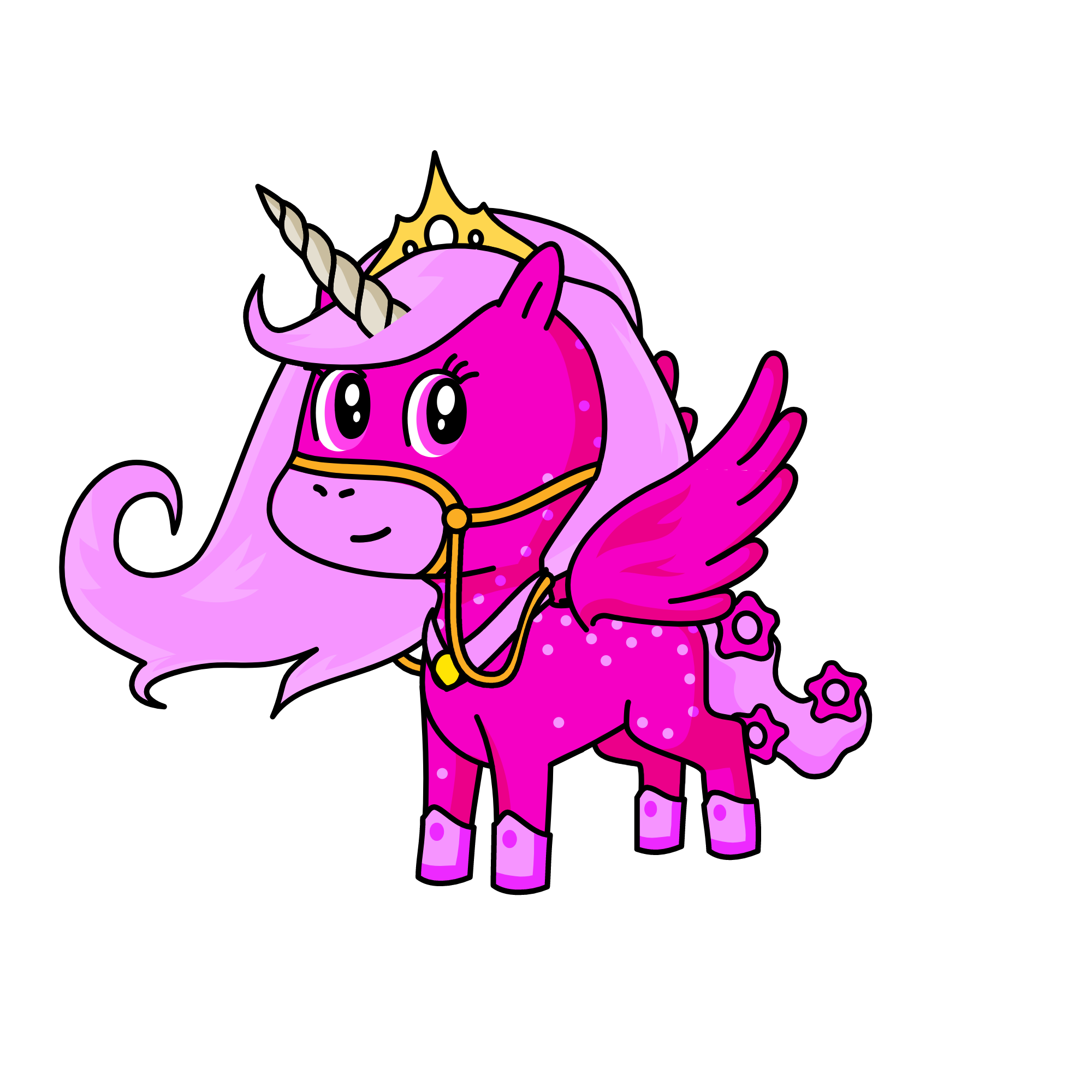 Pinkie, the unicorn