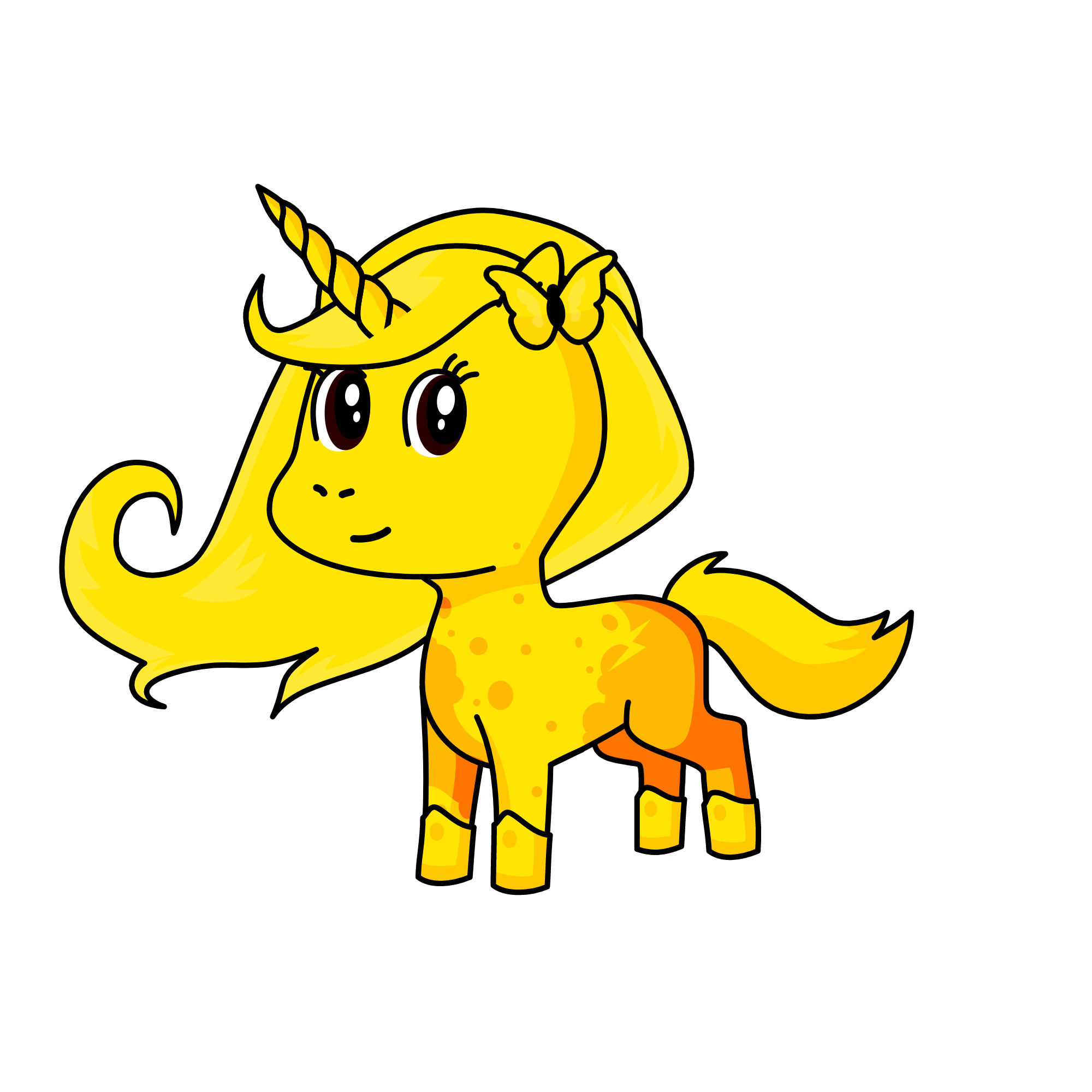 lightning, the unicorn