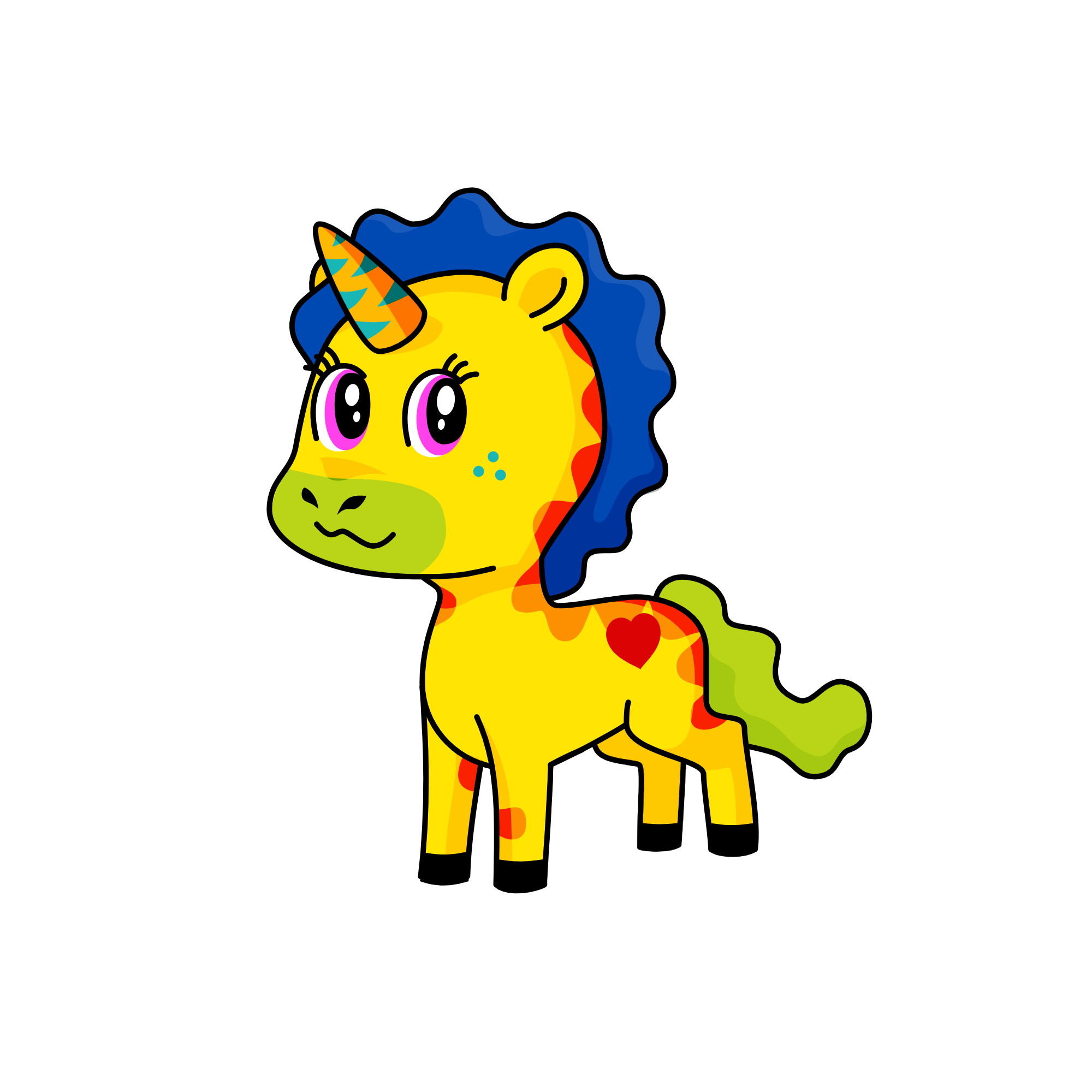 this is what i look like in rell life, the unicorn