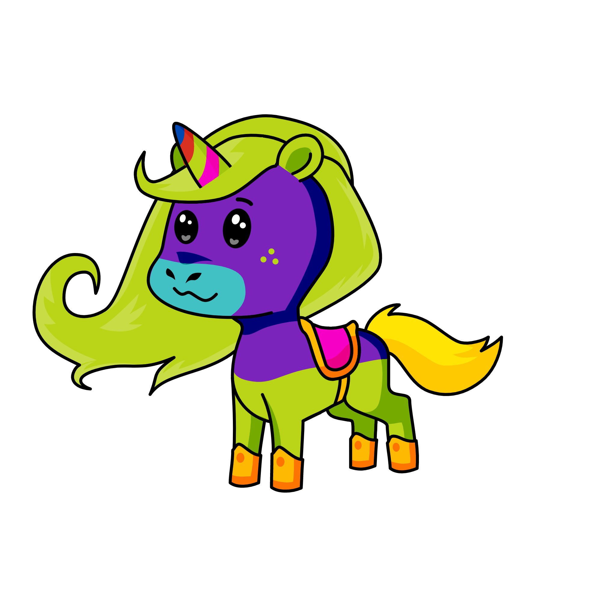 second got me when the earth shakes Mimi goes to Earth, the unicorn