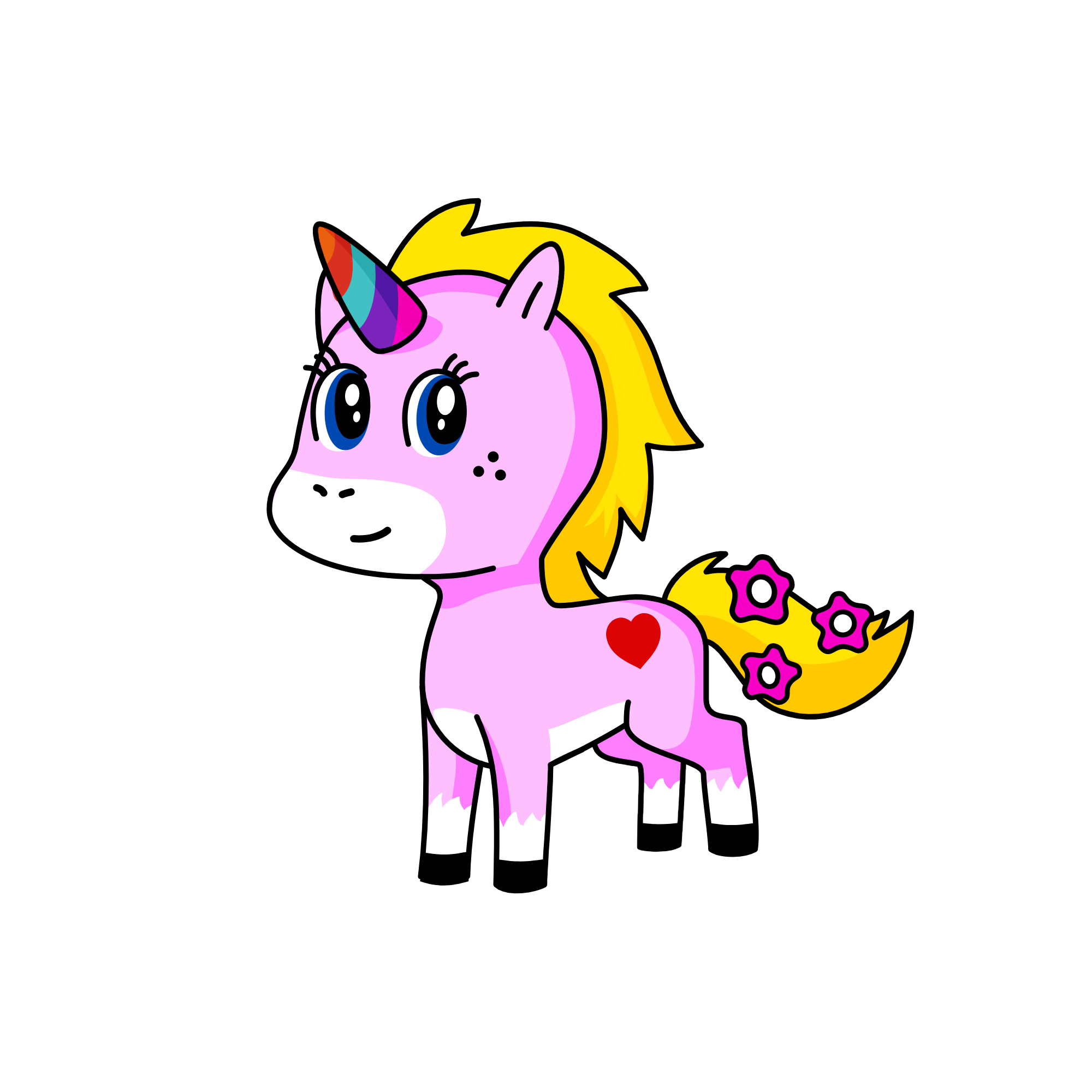 Baby Corn, the unicorn