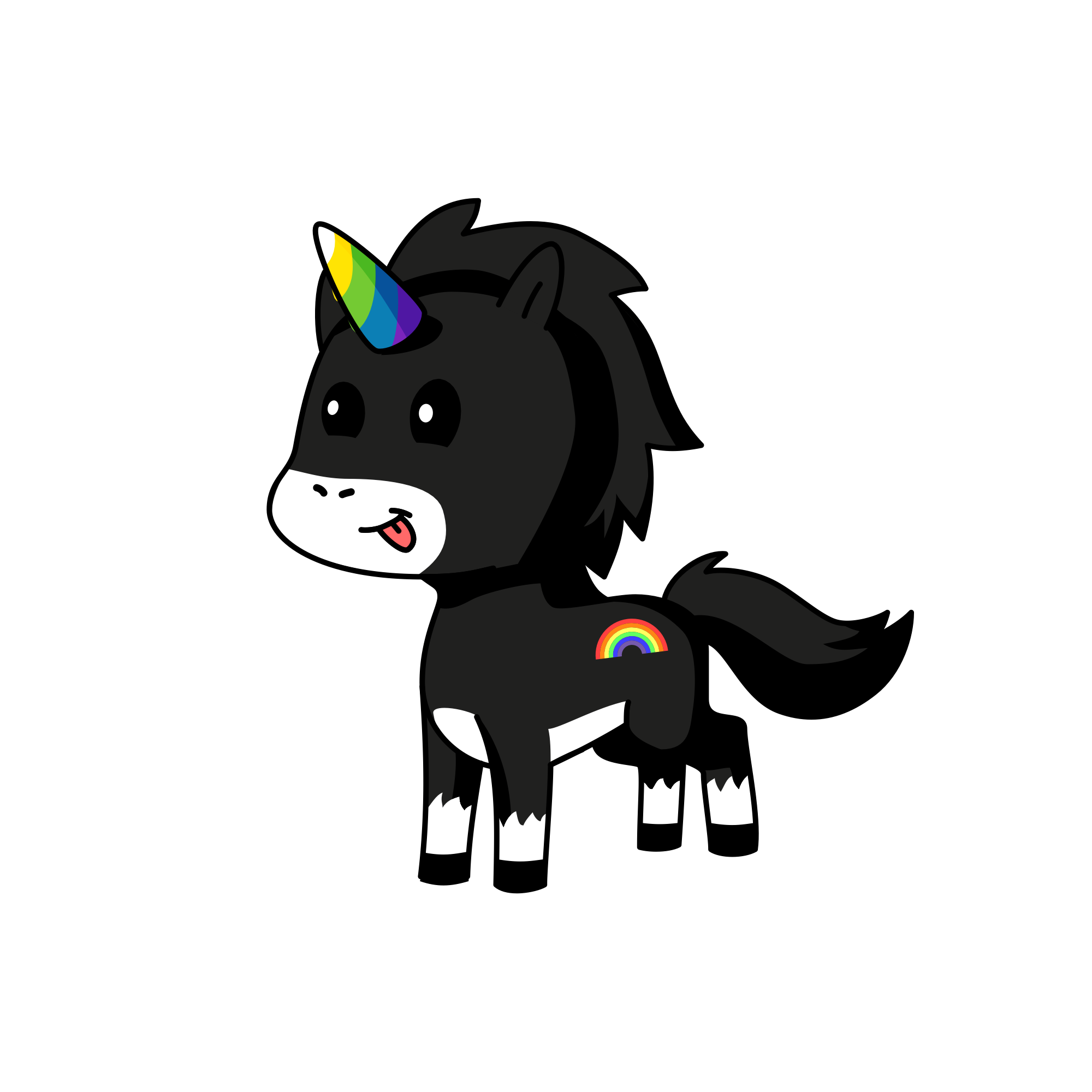 Pepijn, the unicorn
