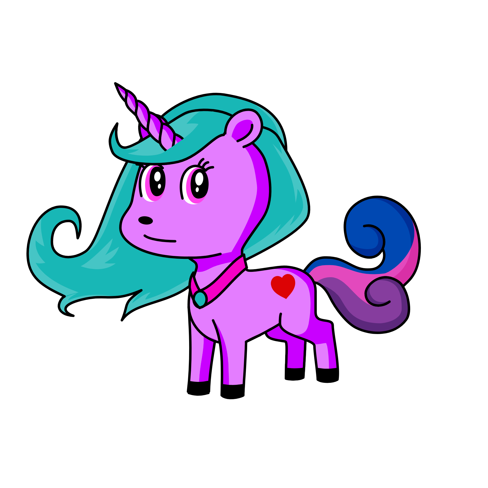  princess mint, the unicorn