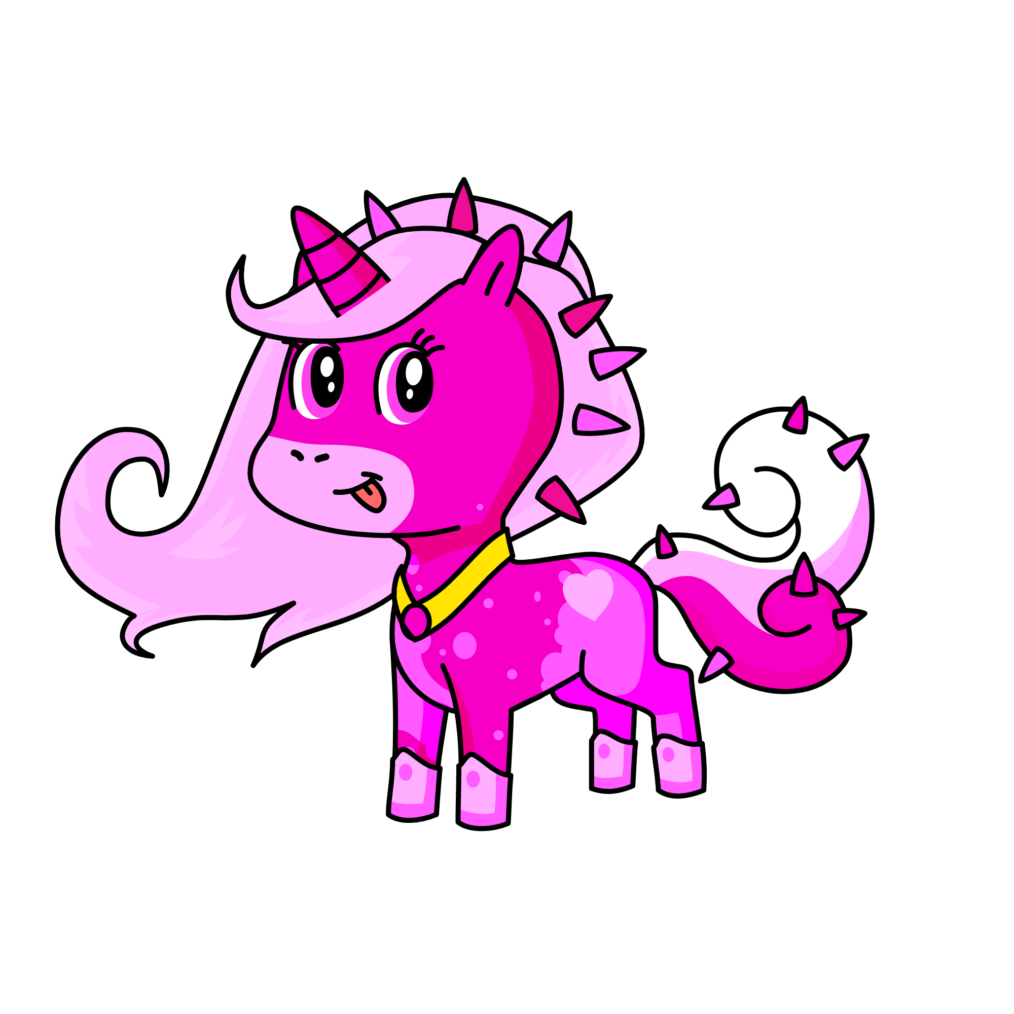 *little pinkie*, the unicorn