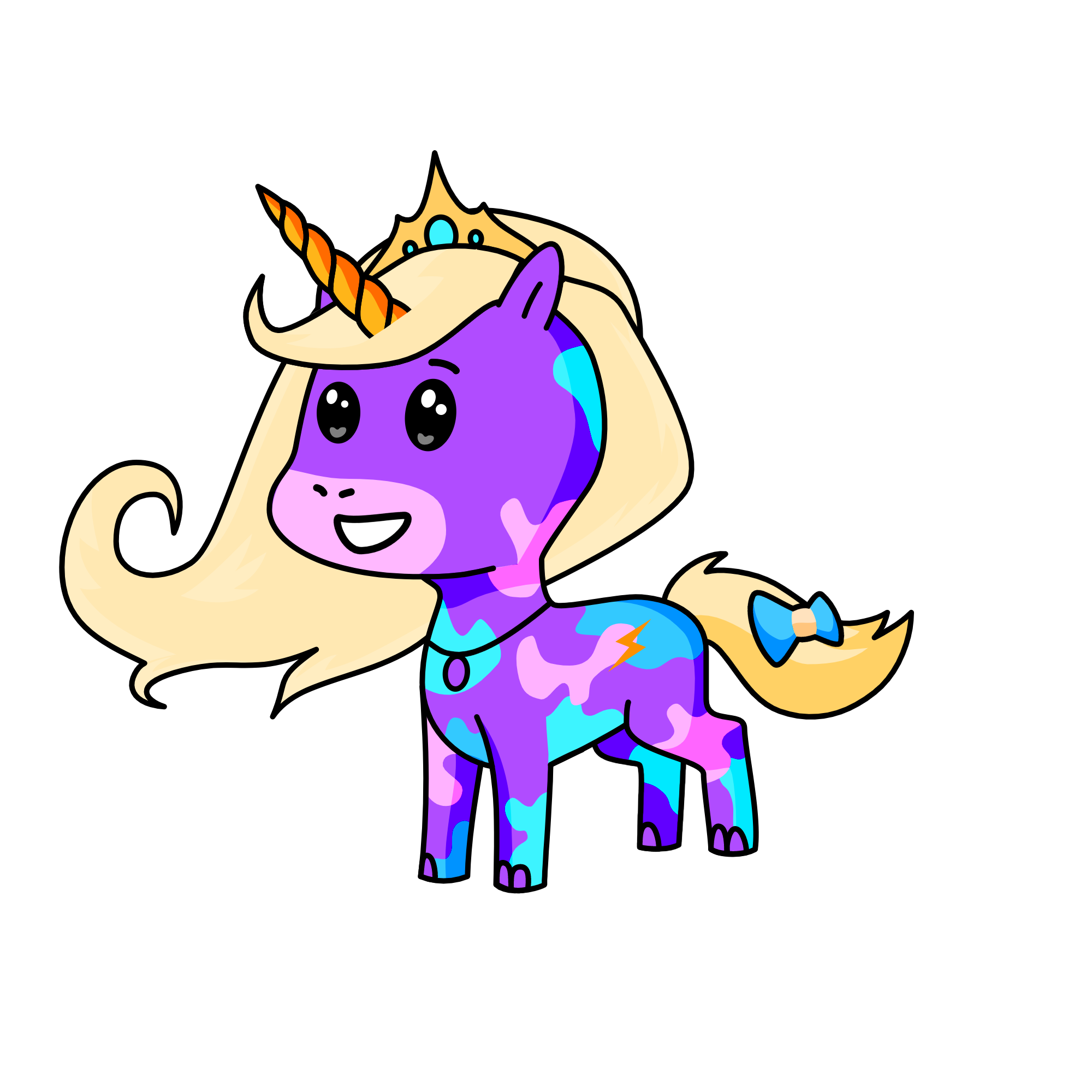 Midnight, the unicorn
