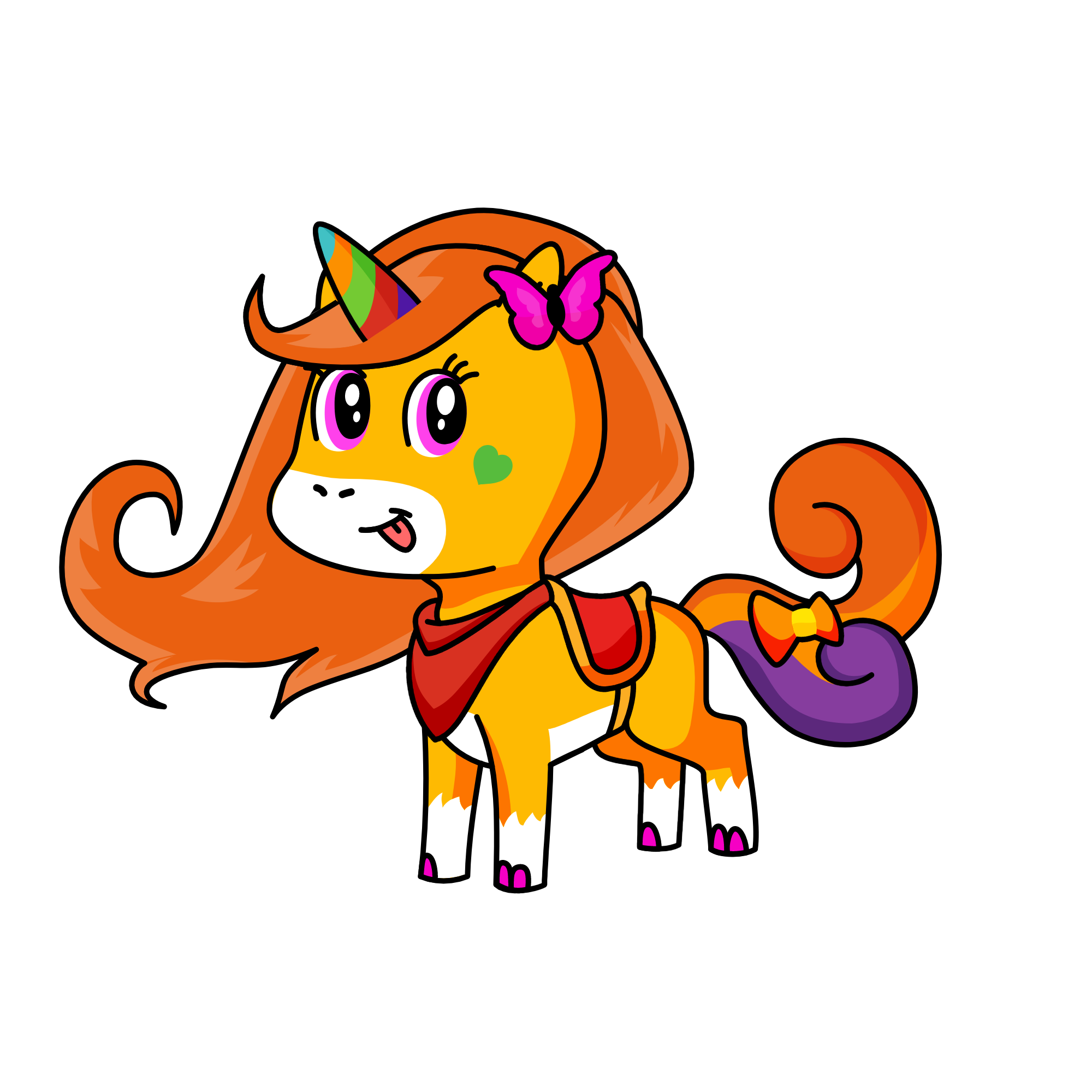Cute Good, the unicorn