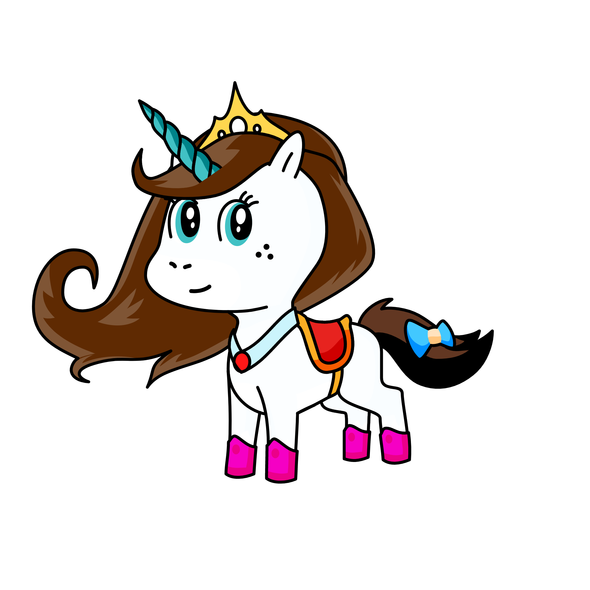 Princesse unicorn, the unicorn