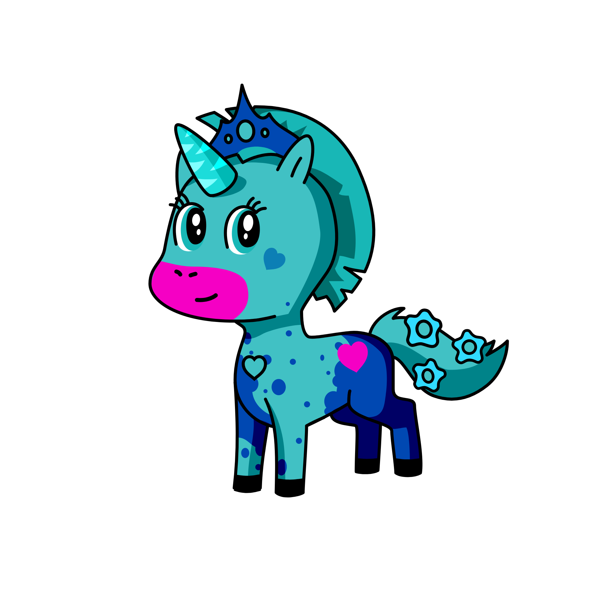 snow, the unicorn
