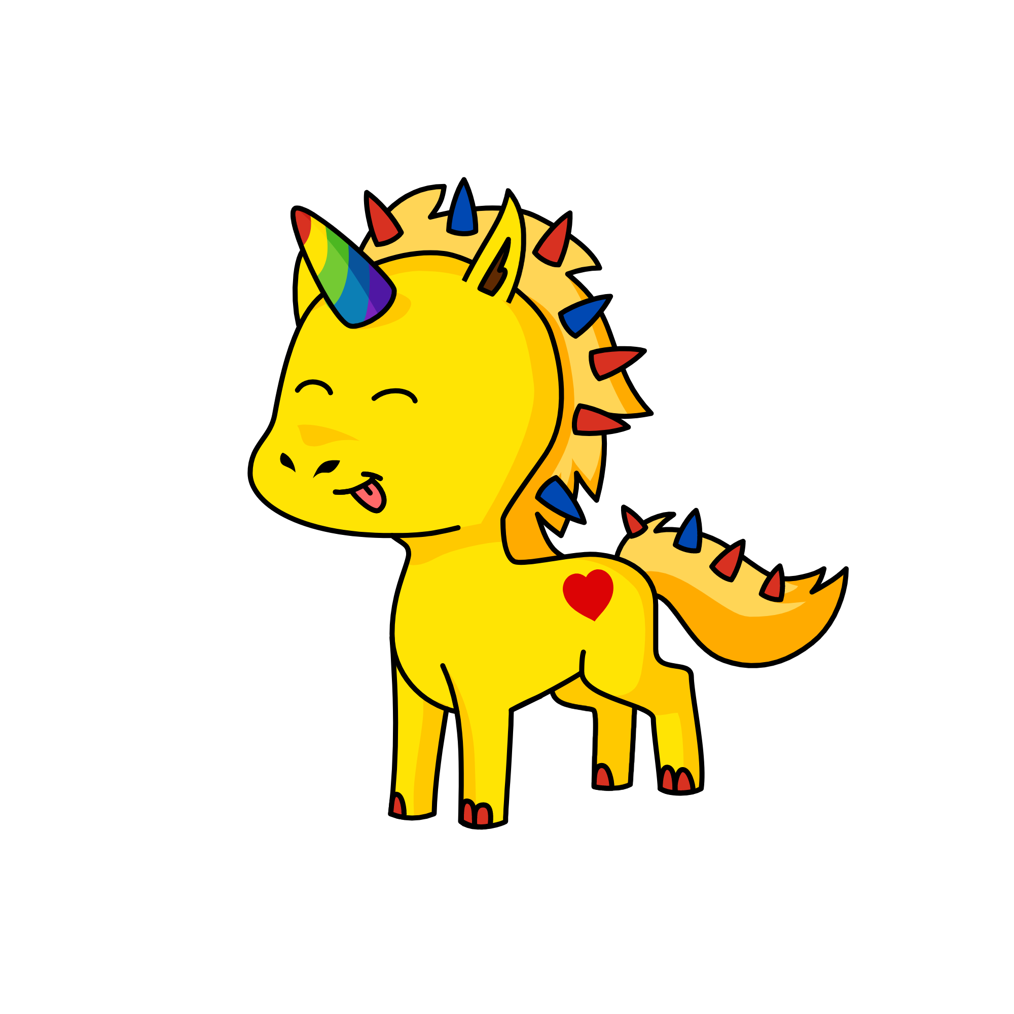 Gizmo, the unicorn