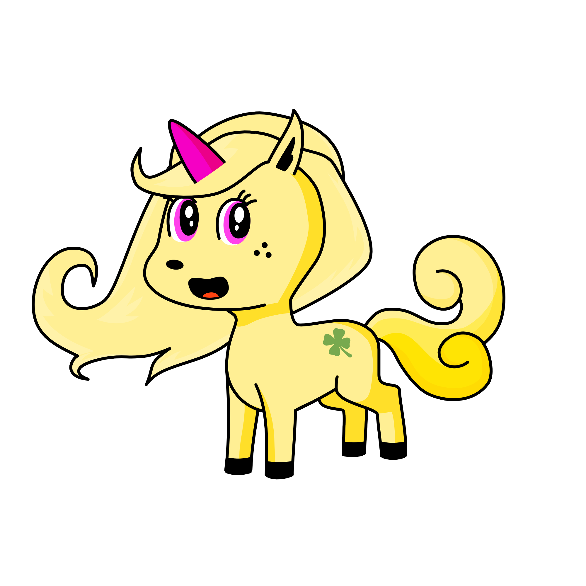 fluutershy, the unicorn
