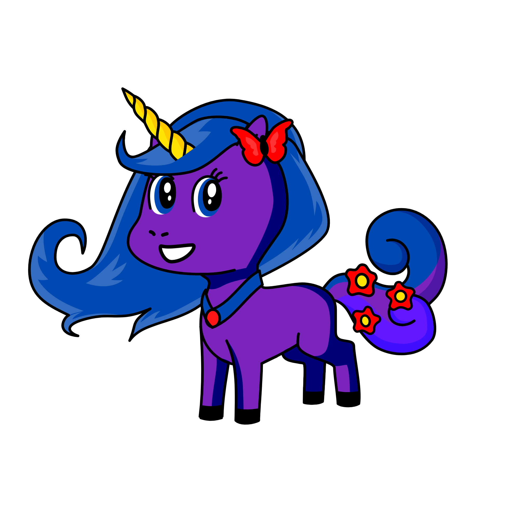 Nightuni, the unicorn