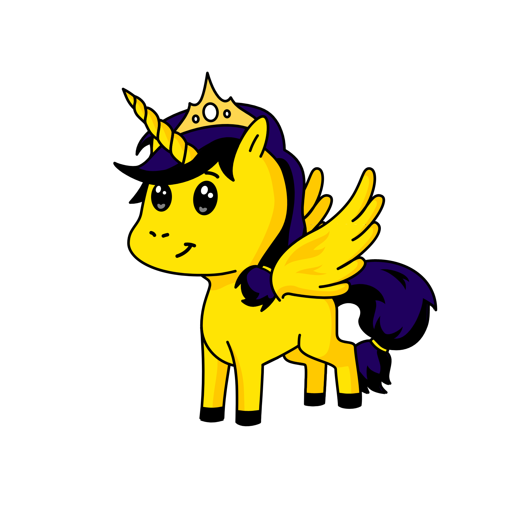 Queenicorn, the unicorn