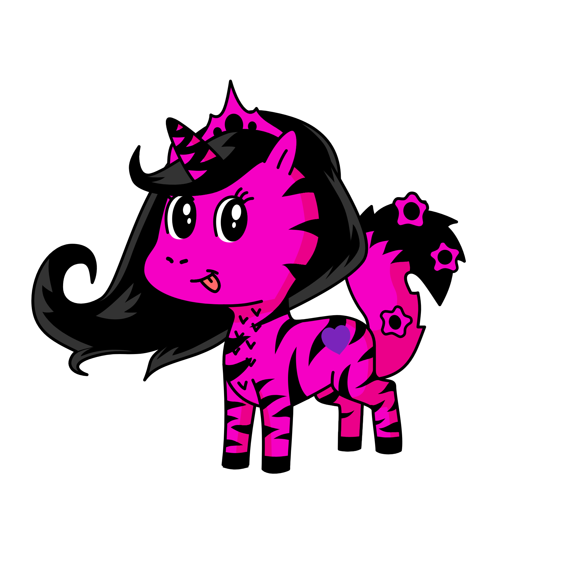 day and night, the unicorn