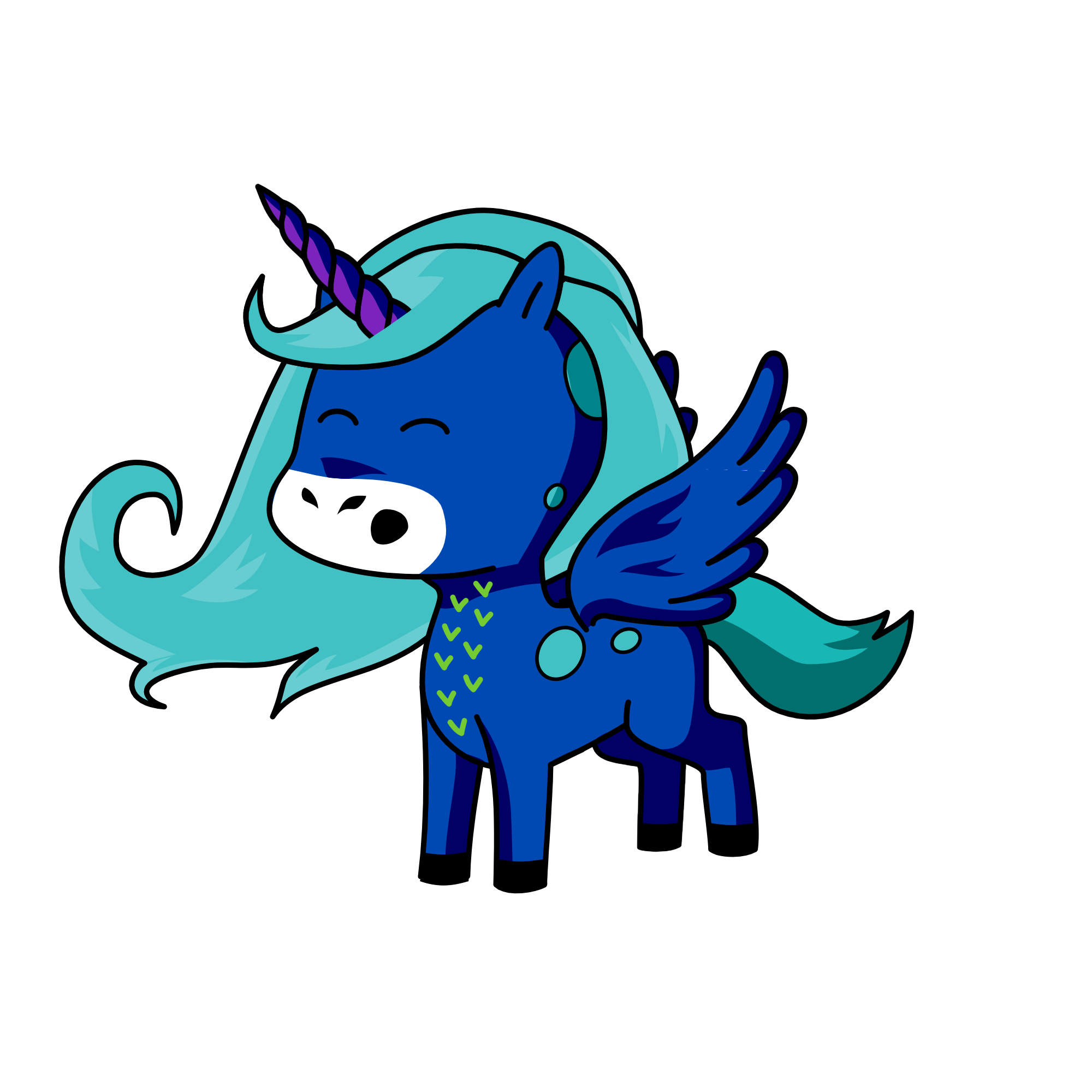 Sleepyhead , the unicorn