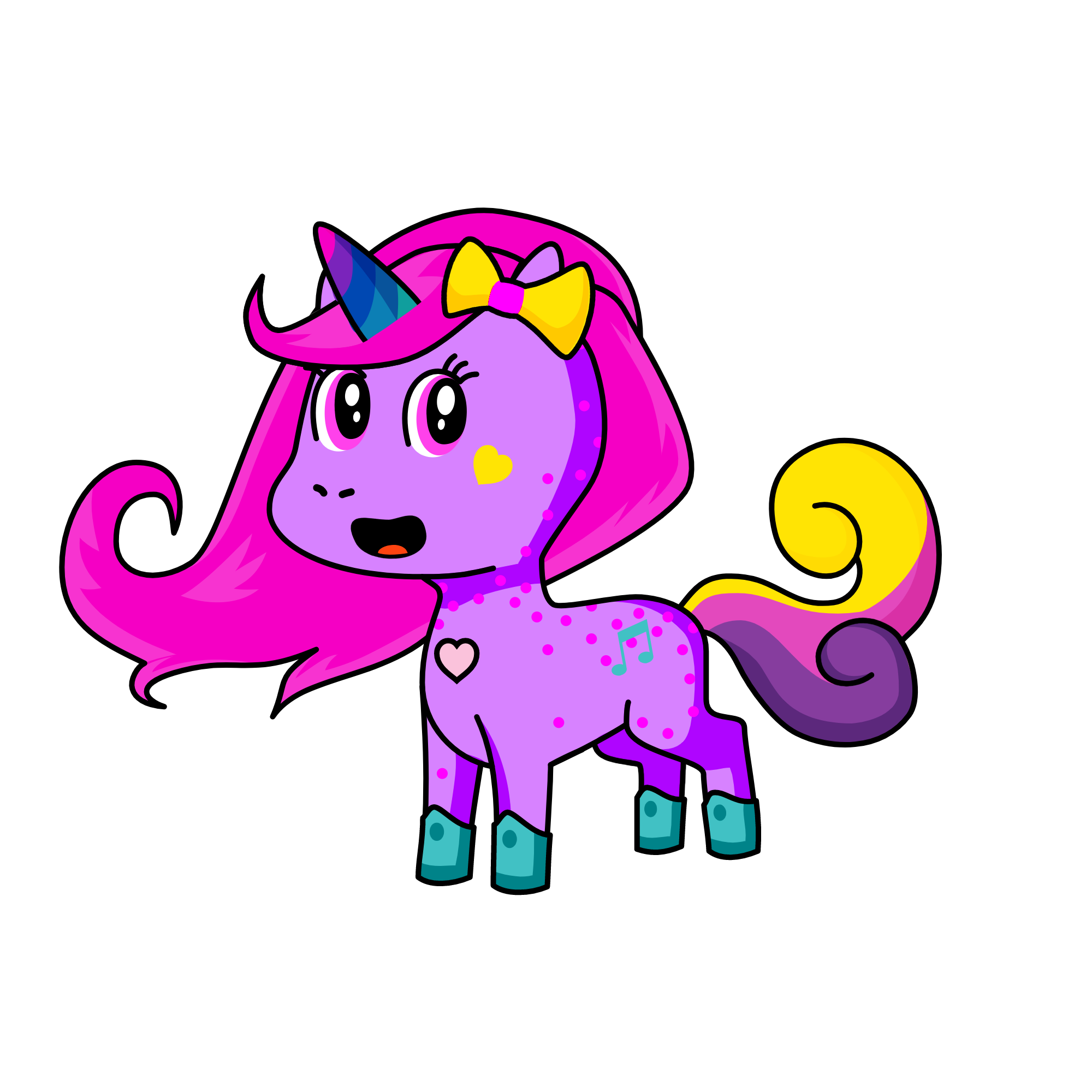 SingerFluff 👩🏻🎤, the unicorn