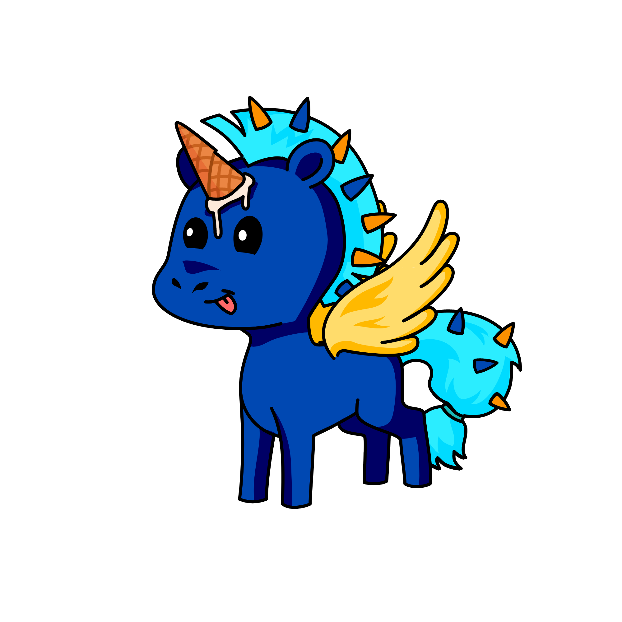 icecream, the unicorn