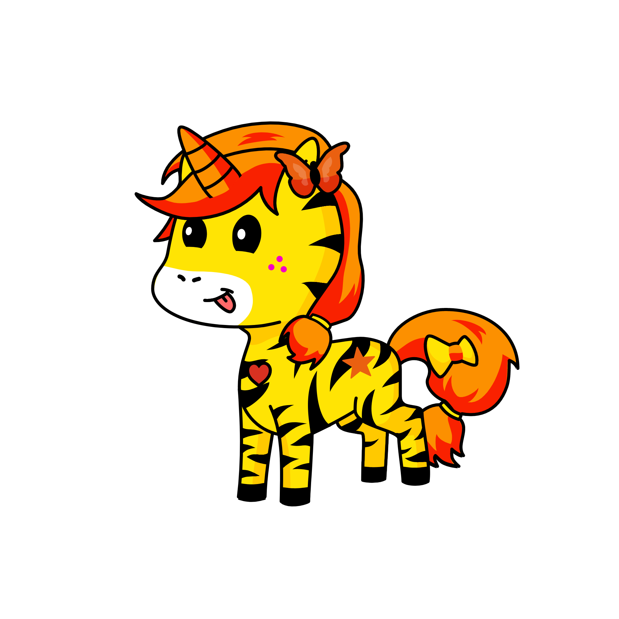 Yelin, the unicorn