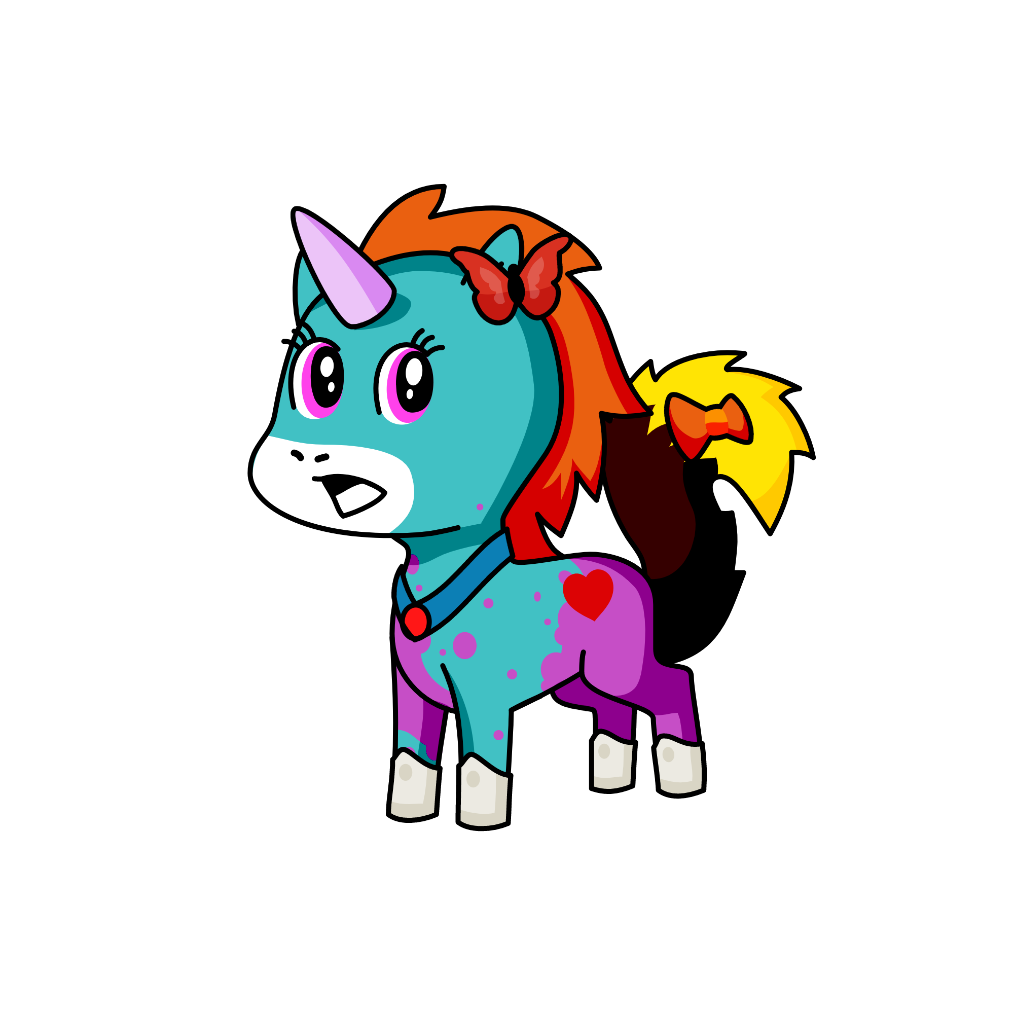 Caleb, the unicorn