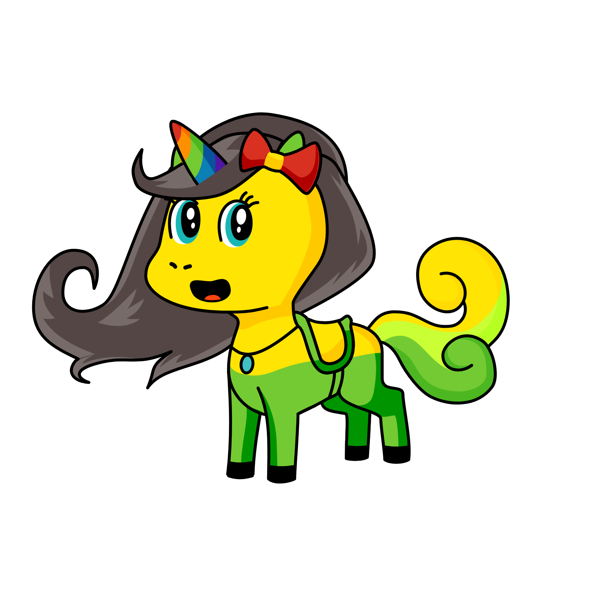 sunshine day, the unicorn
