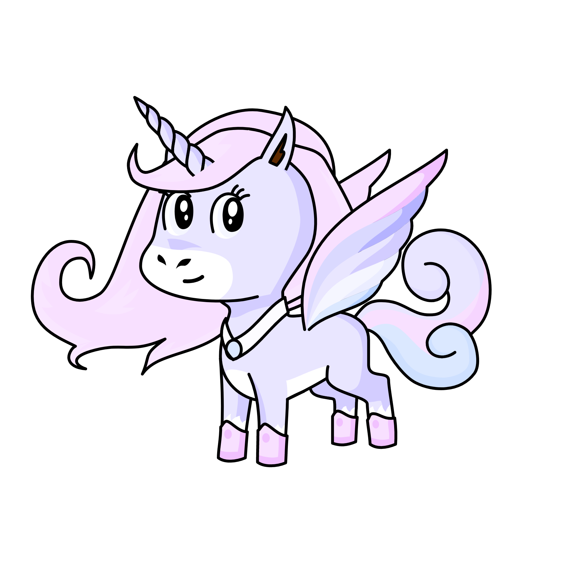 Queen Crystal, the unicorn