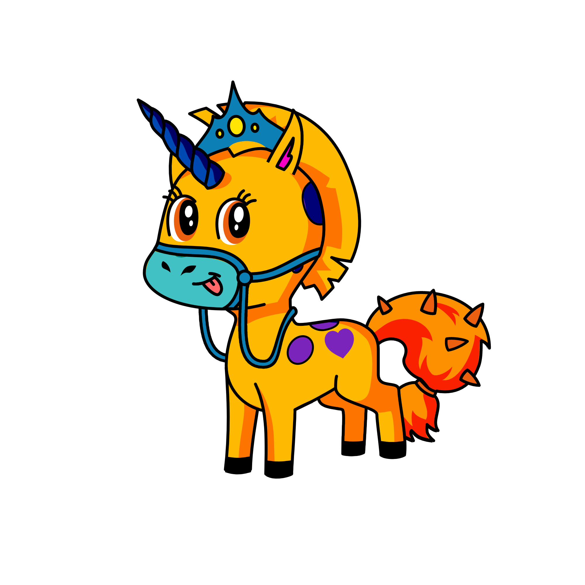 Sparkly Unicorn!, the unicorn