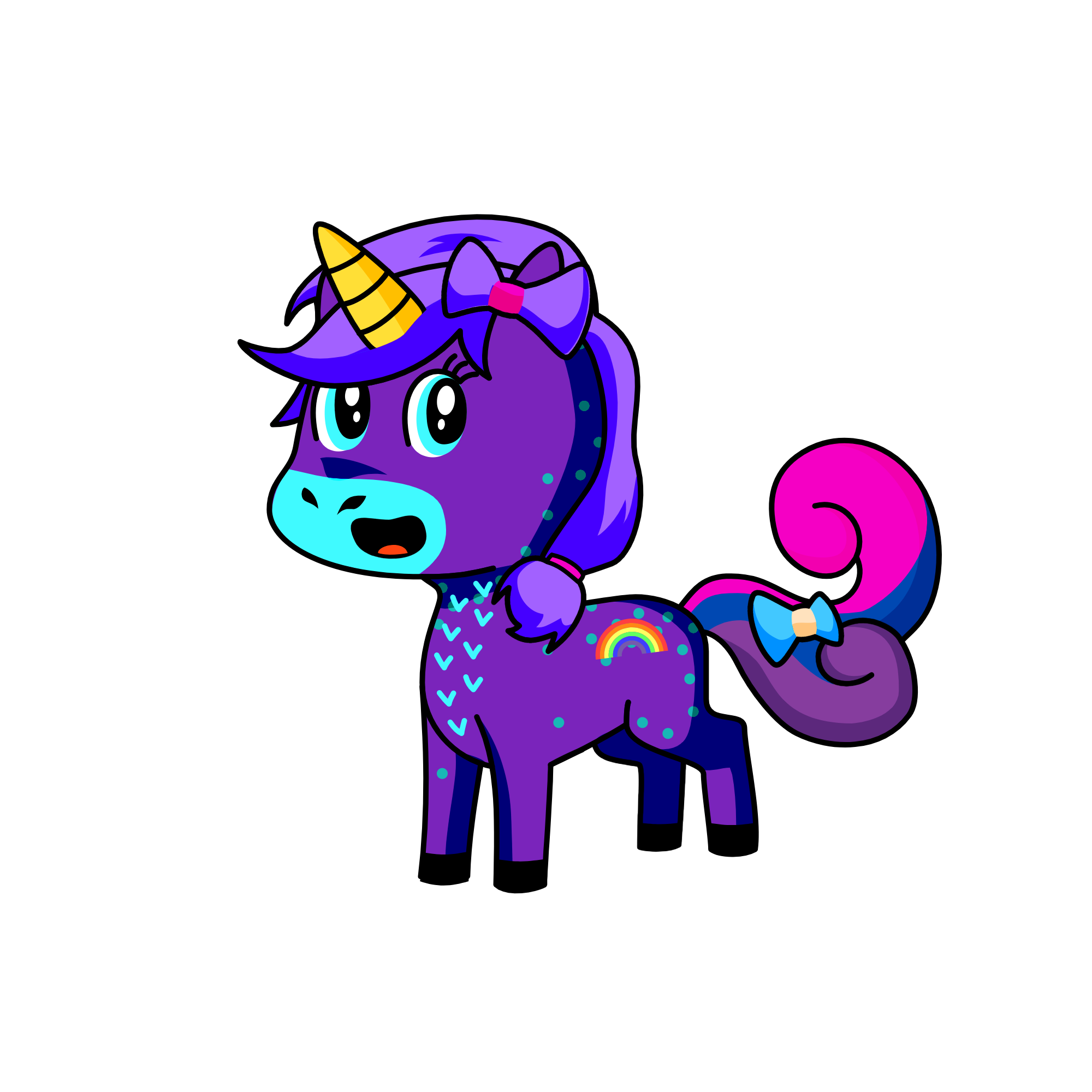 night, the unicorn