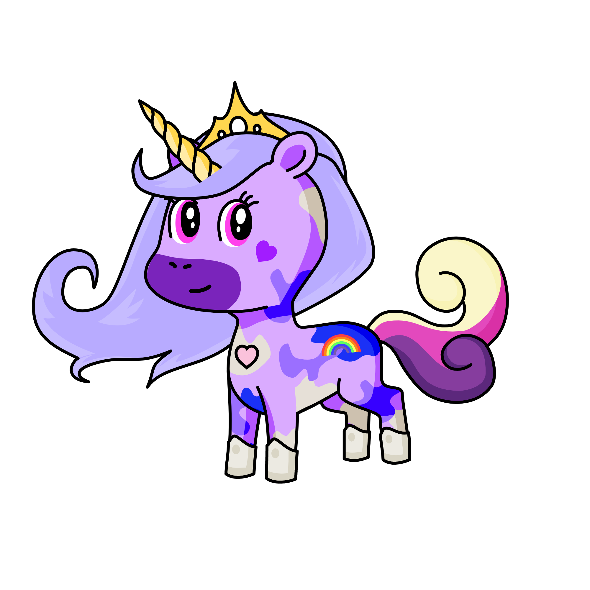 winie, the unicorn