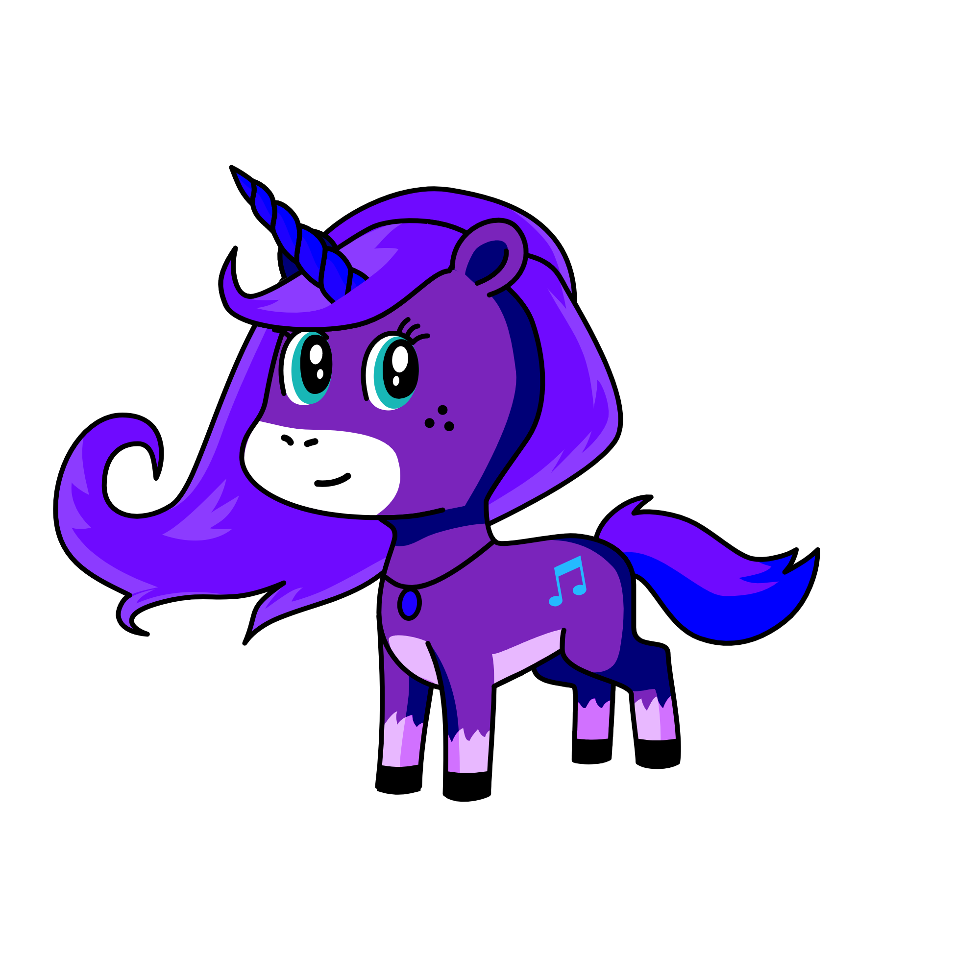 luna, the unicorn