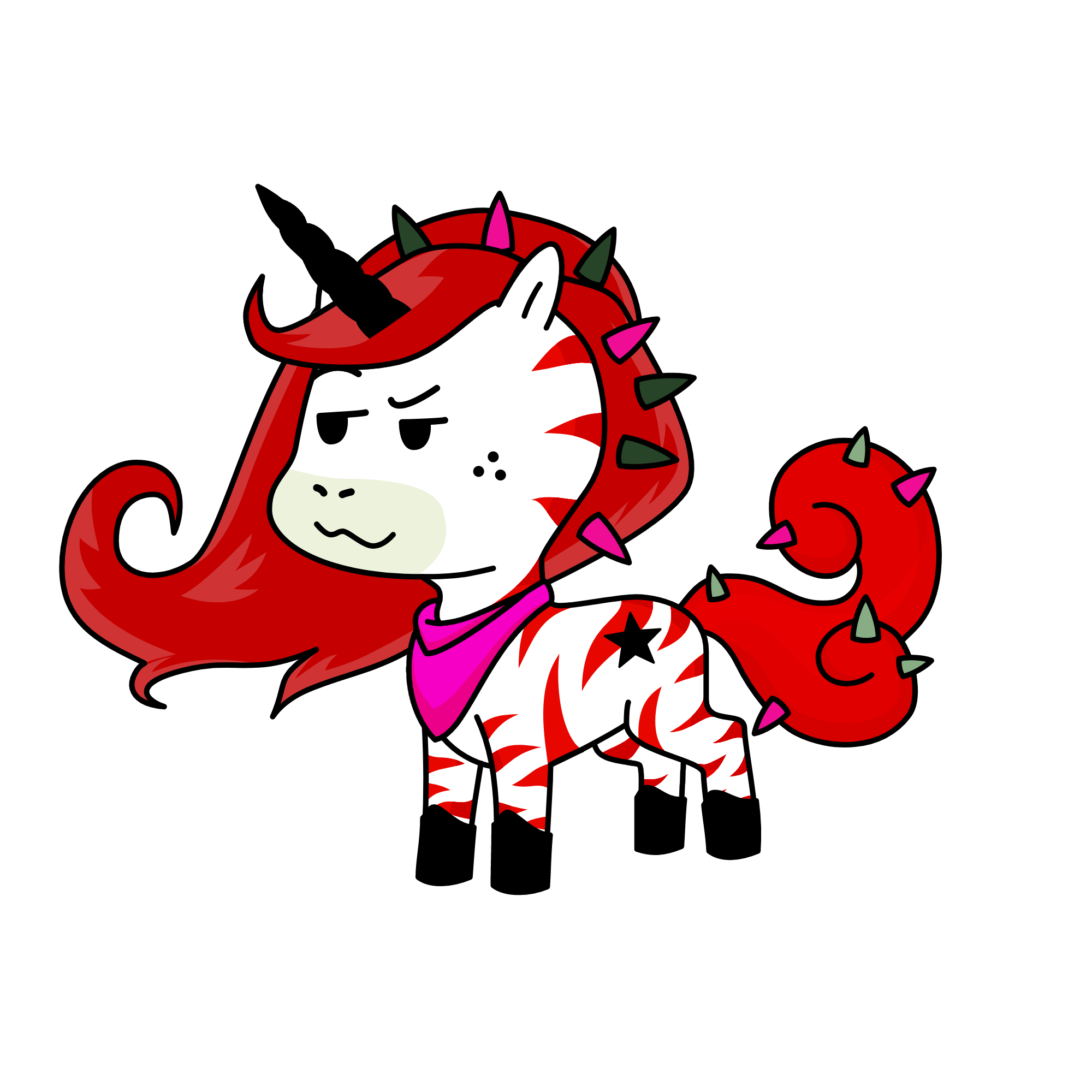 momo, the unicorn