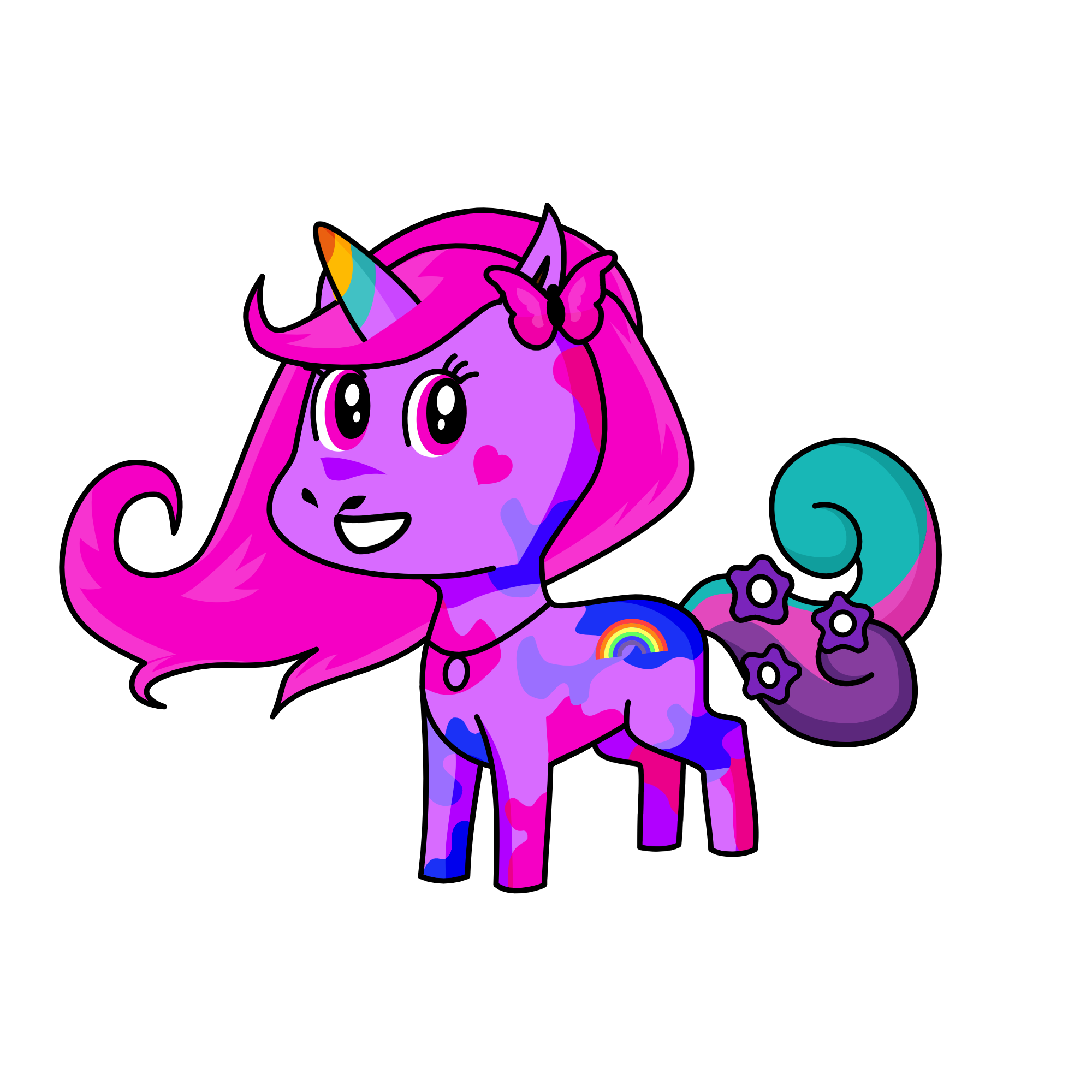 sprkly , the unicorn