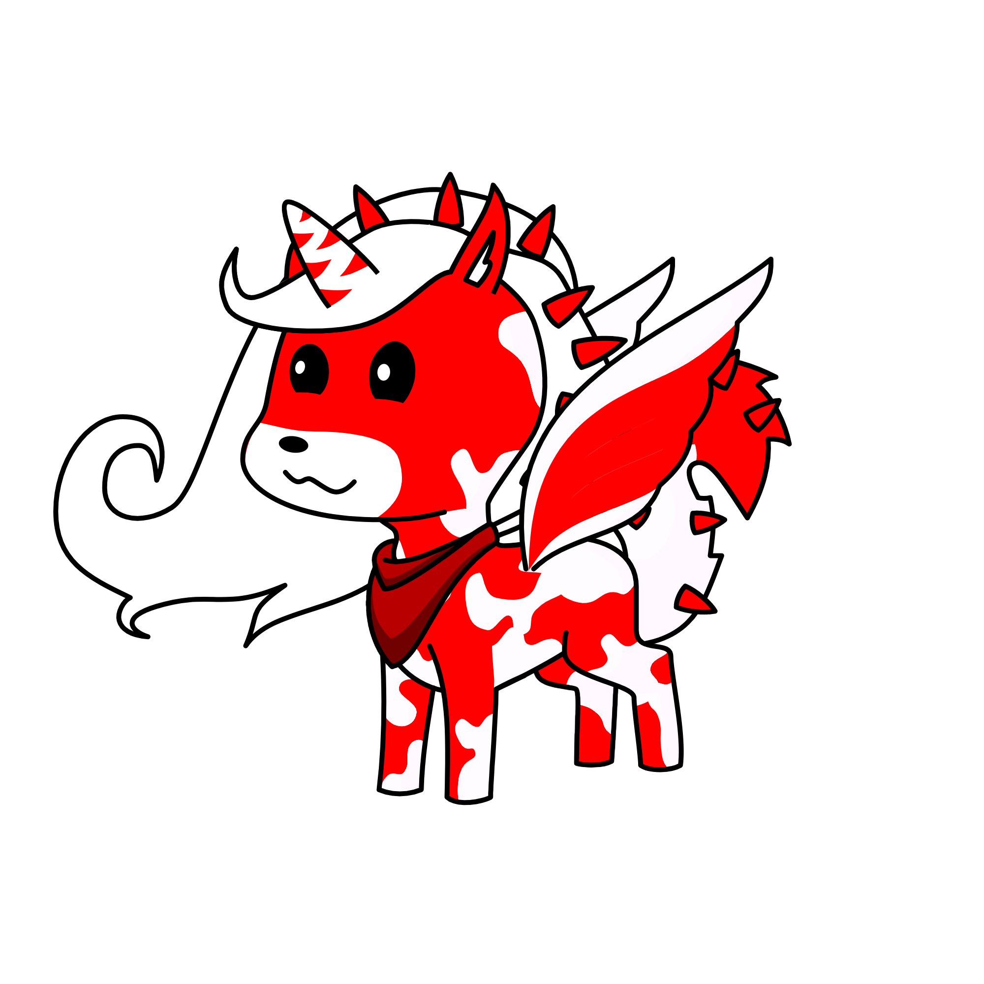 🤍❤🤍❤, the unicorn