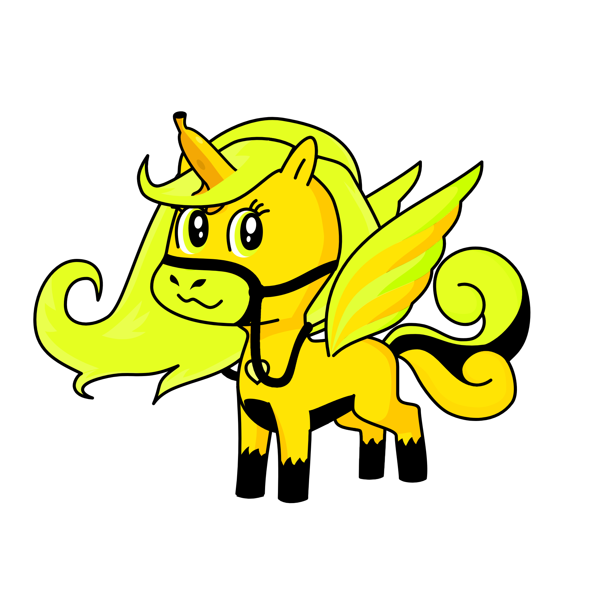 Banana Unicorn , the unicorn