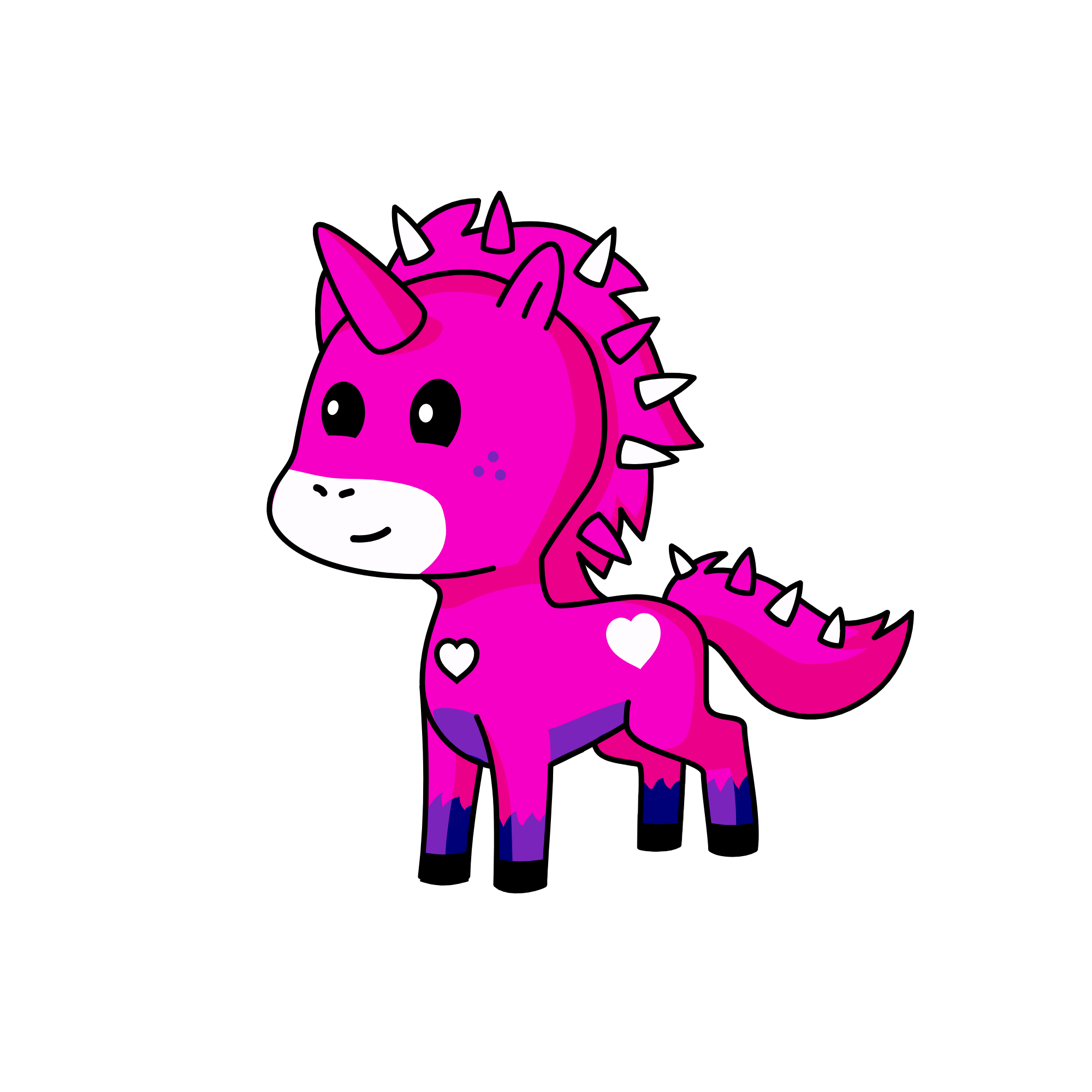 B.B, the unicorn