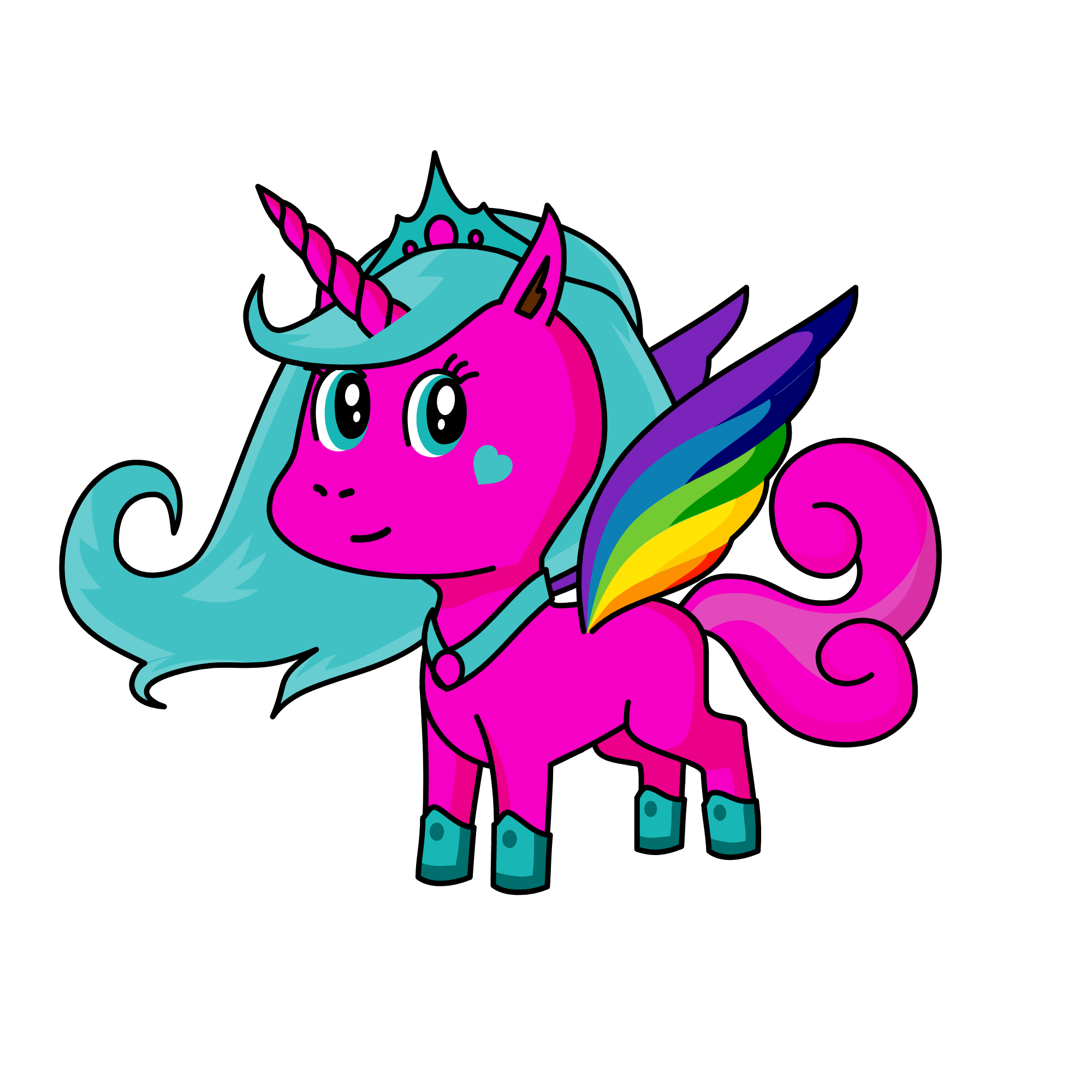 flora, the unicorn